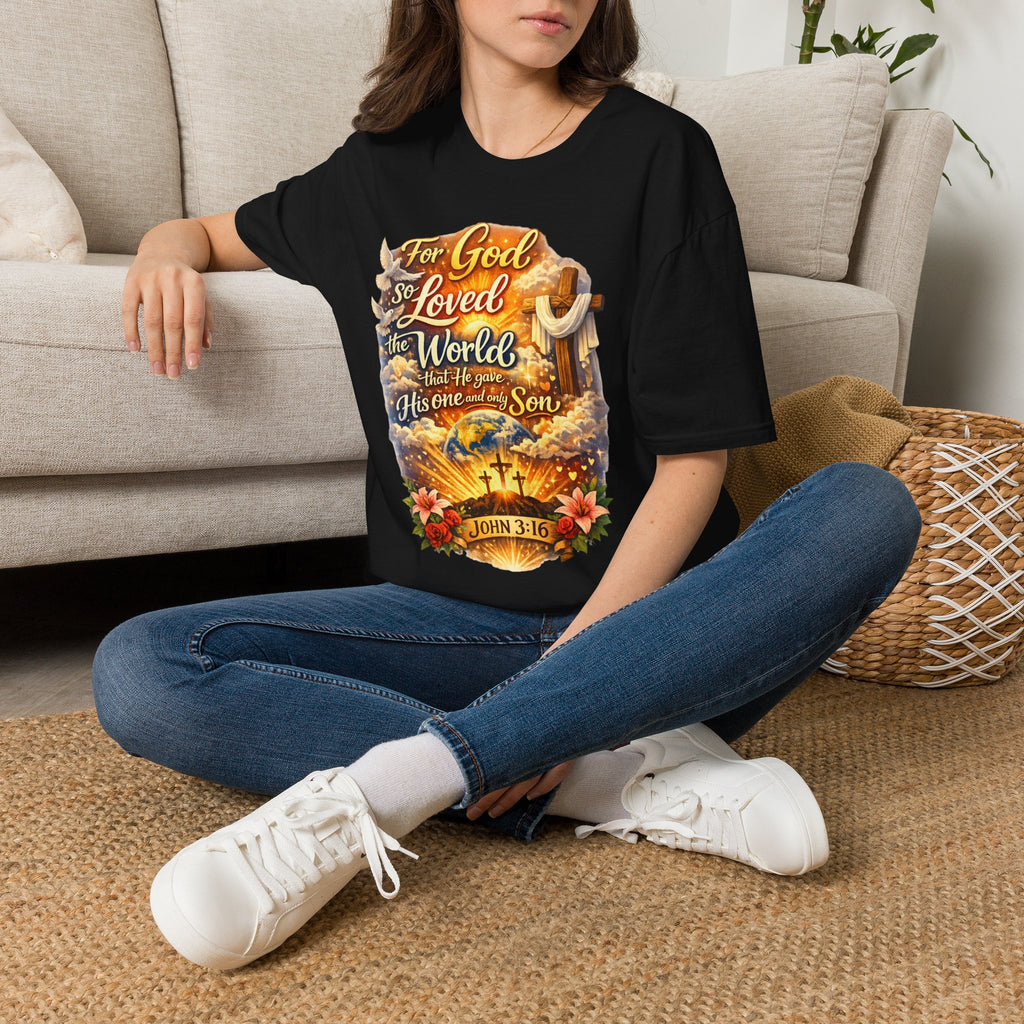 For God So Loved The World Unisex Softstyle T-Shirt