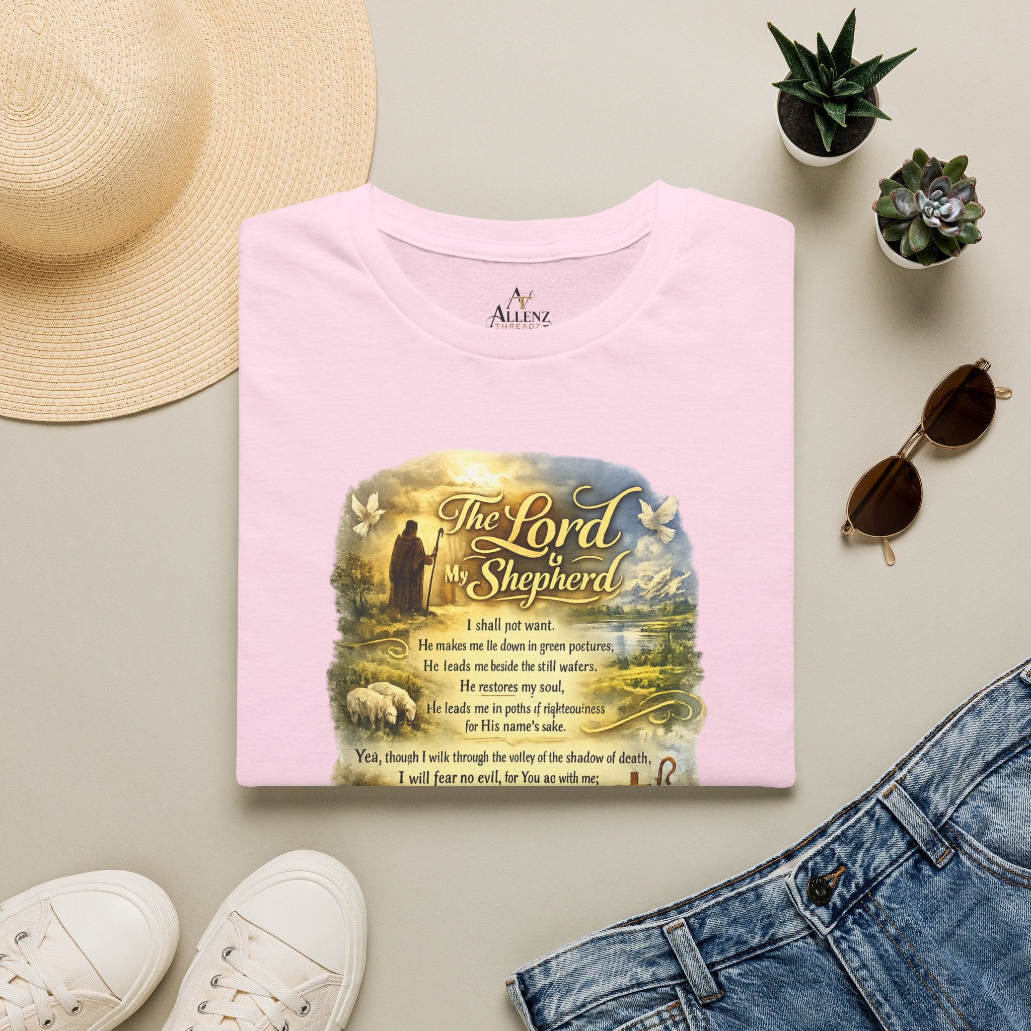 The Lord Is My Shepherd Unisex Softstyle T-Shirt