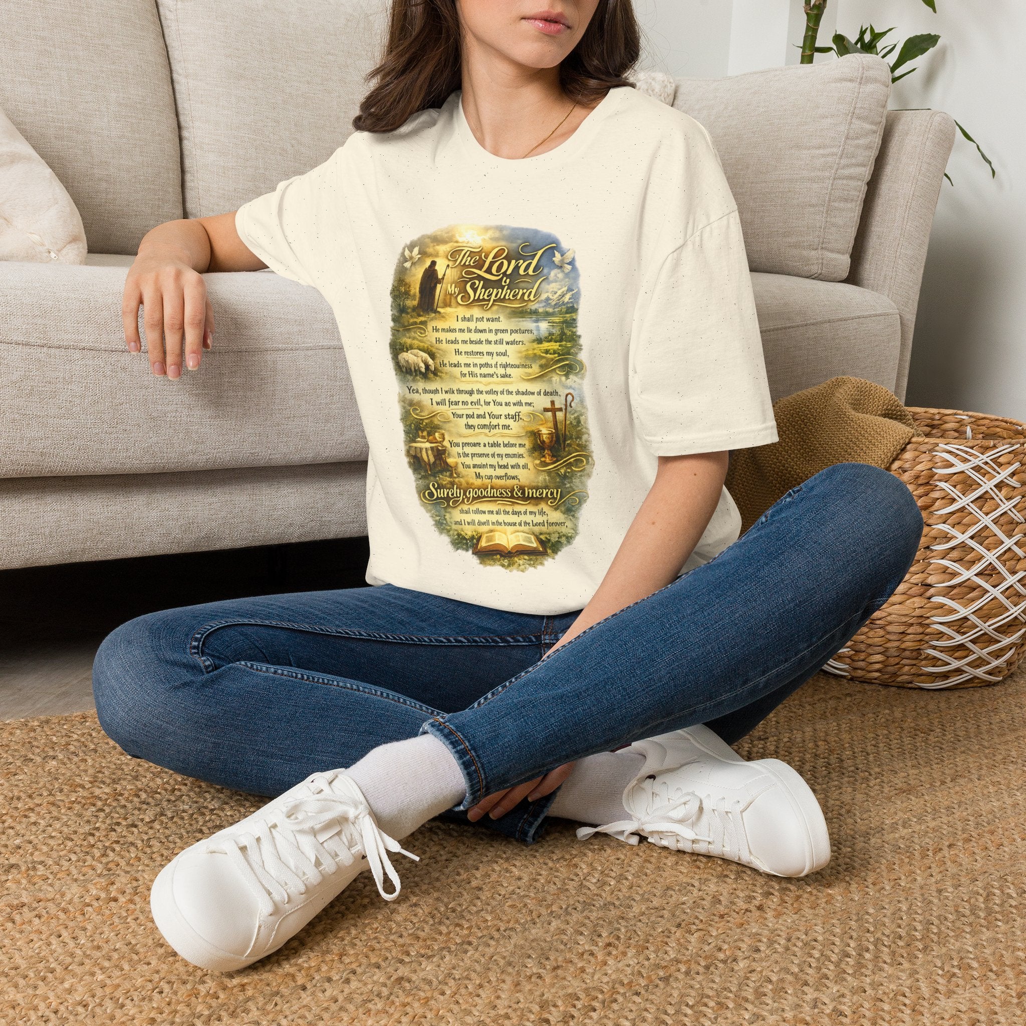 The Lord Is My Shepherd Unisex Softstyle T-Shirt
