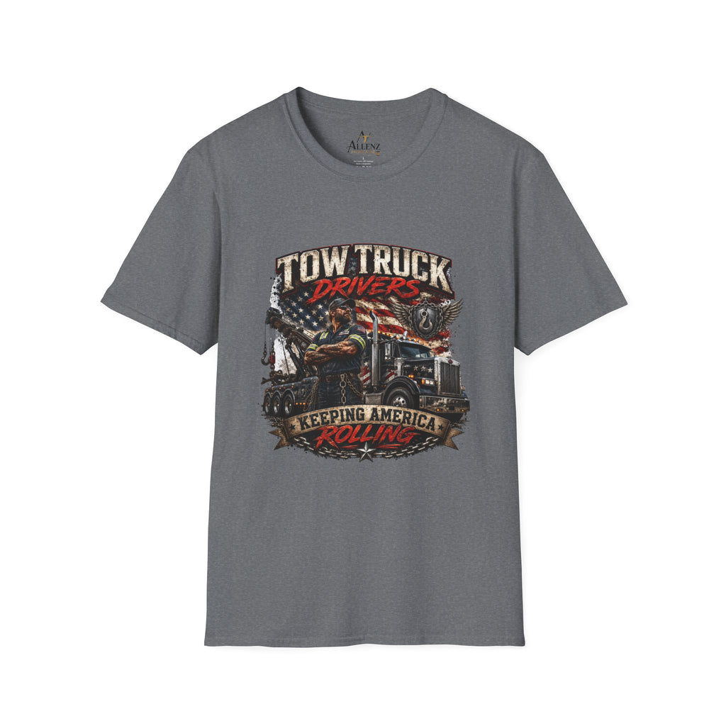Tow Truck Driver Unisex Softstyle T-Shirt