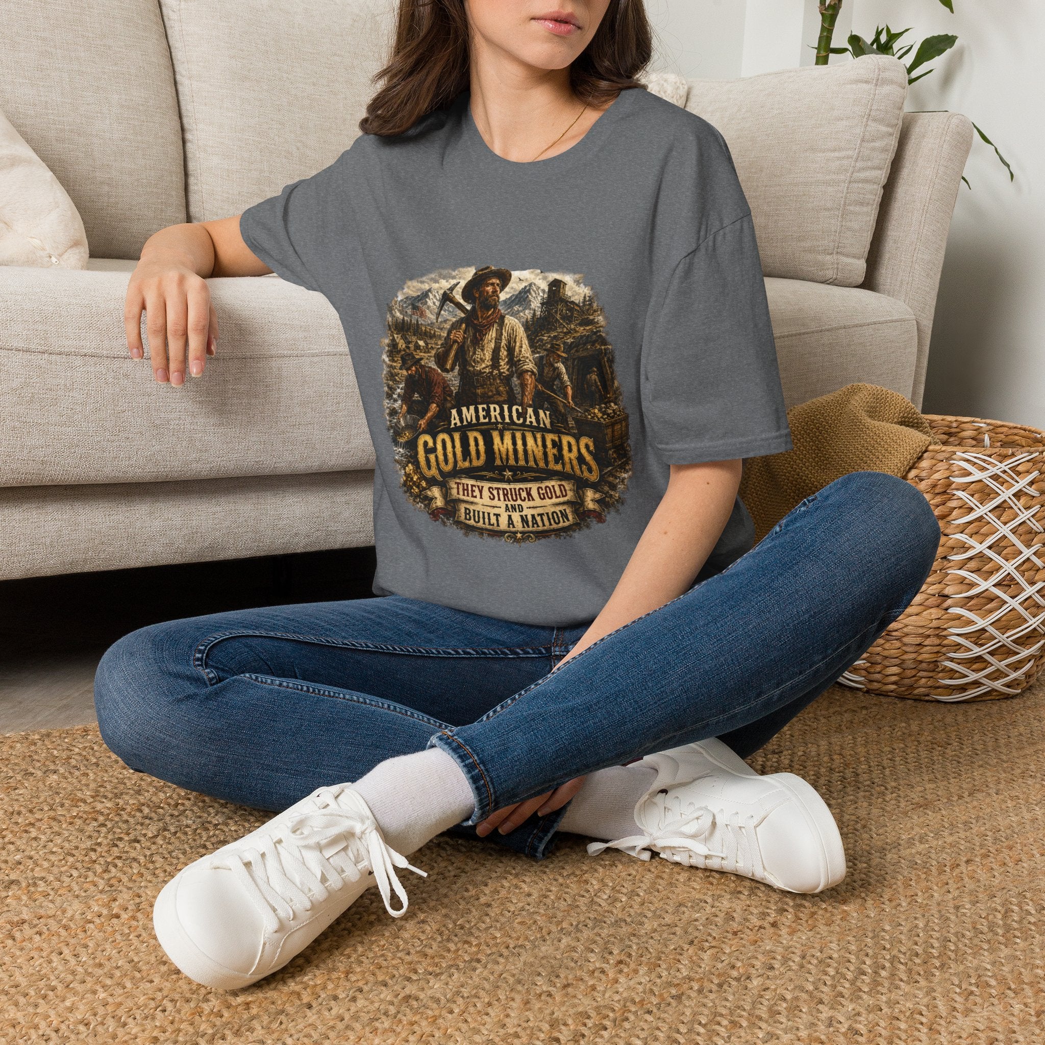 American Gold Miners Unisex Softstyle T-Shirt