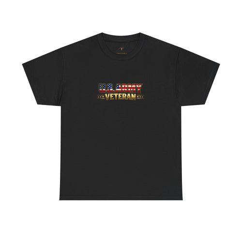 Army Veteran Unisex Heavy Cotton Tee