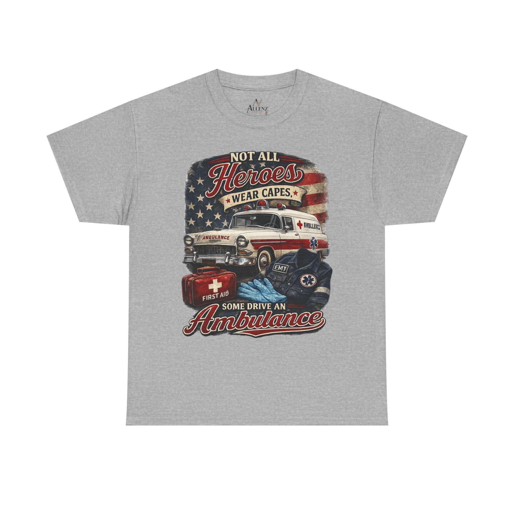Ambulance Hero Unisex Heavy Cotton Tee