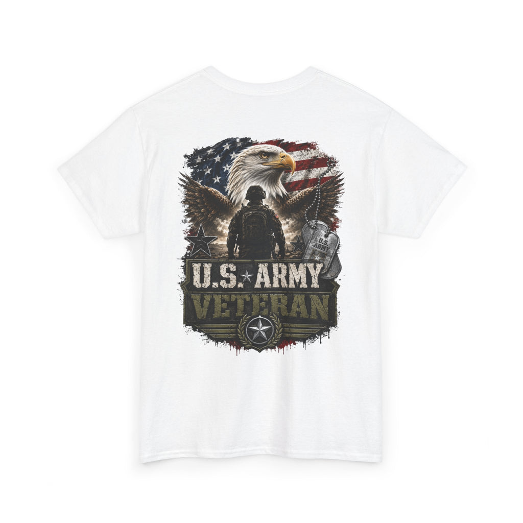 Army Veteran Unisex Heavy Cotton Tee