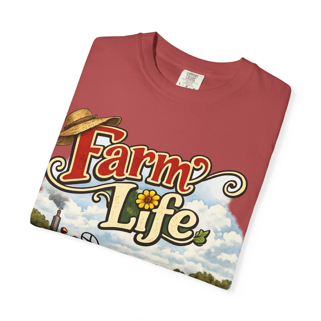 Farm Life T-Shirt — Vintage Tractor Country Graphic Tee