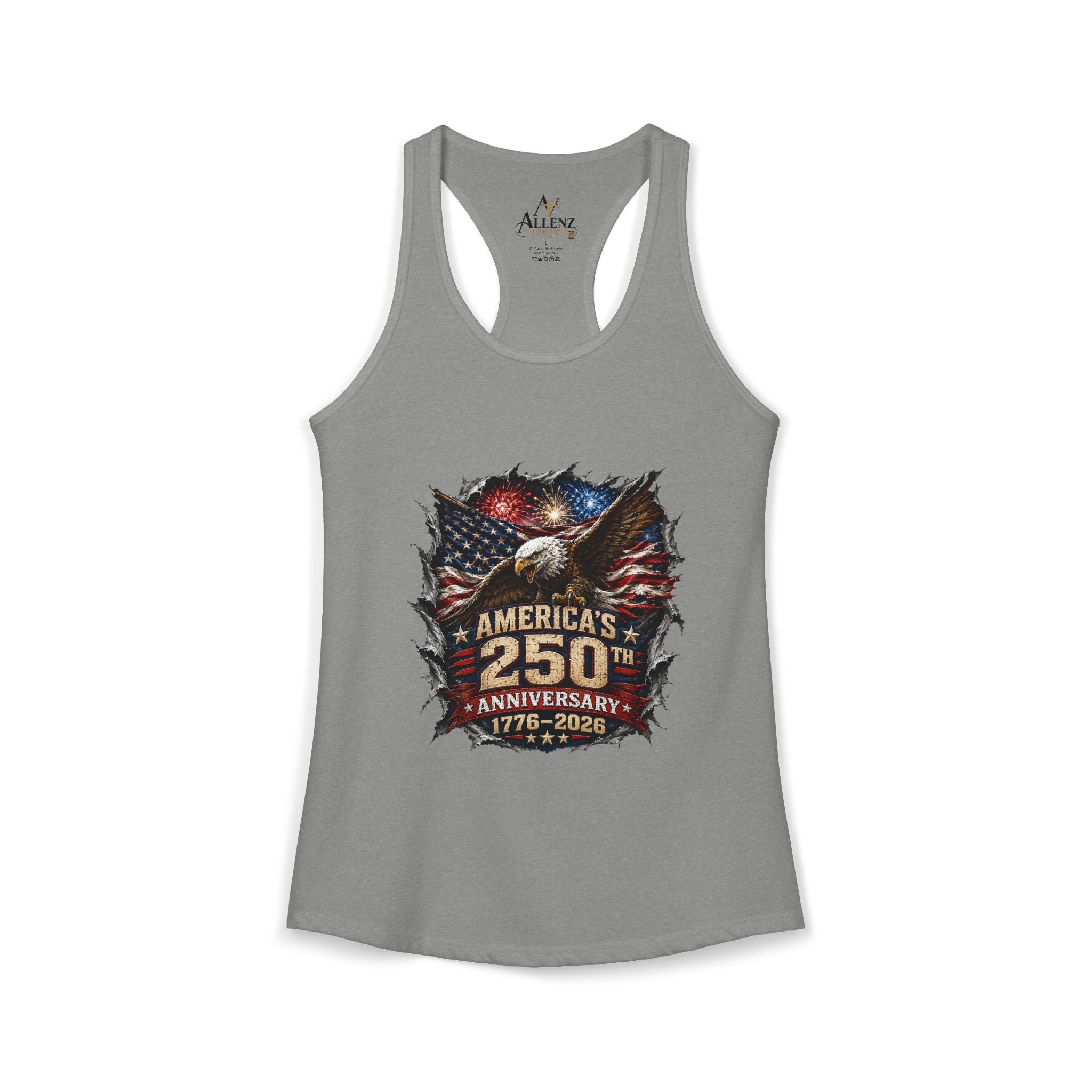 Americas 250th Anniversary Women's Ideal Racerback Tank