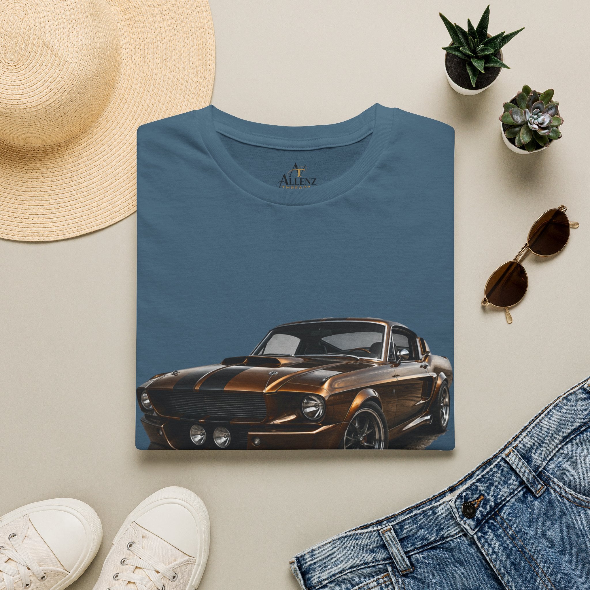 The Unicorn 67 Mustang Unisex Softstyle T-Shirt