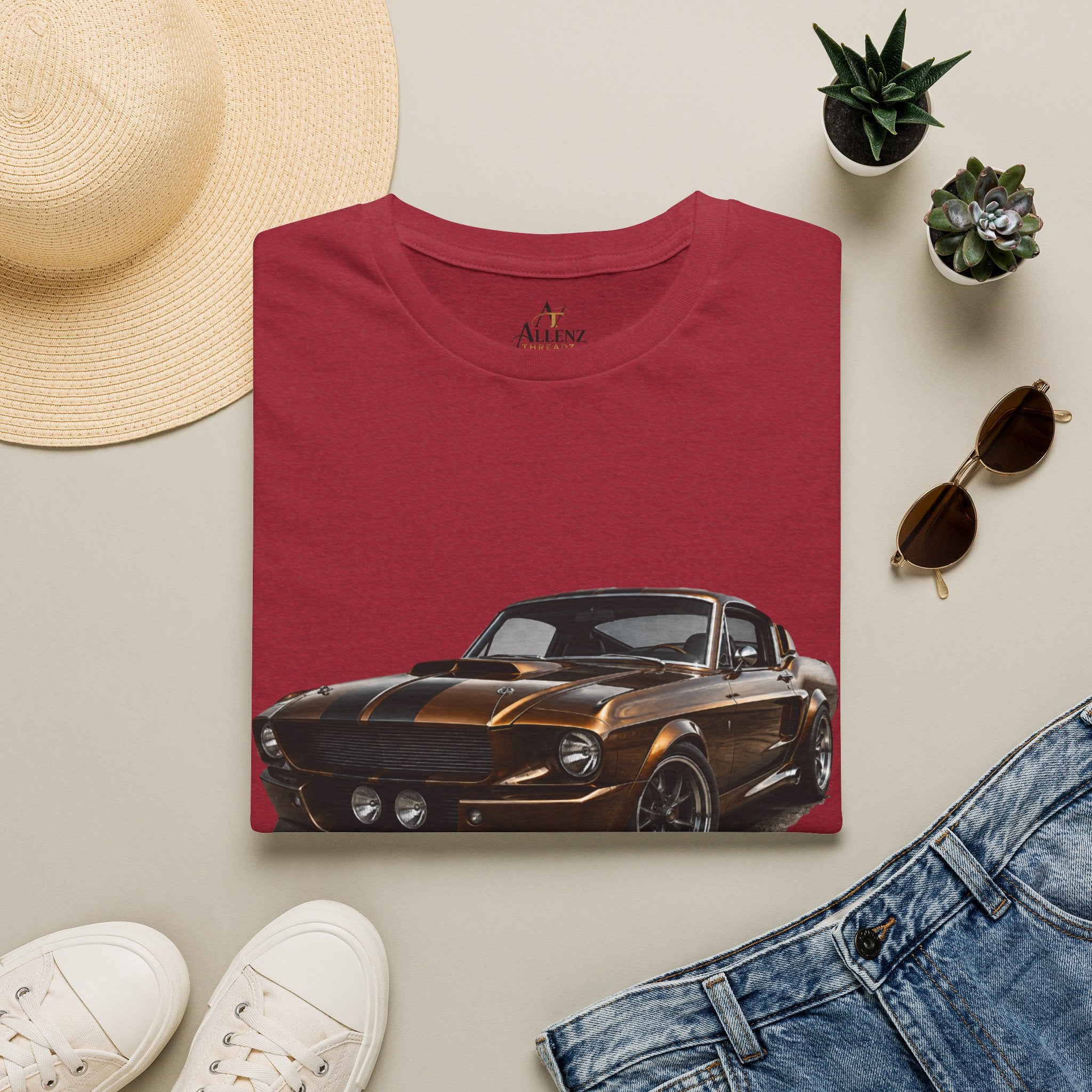 The Unicorn 67 Mustang Unisex Softstyle T-Shirt