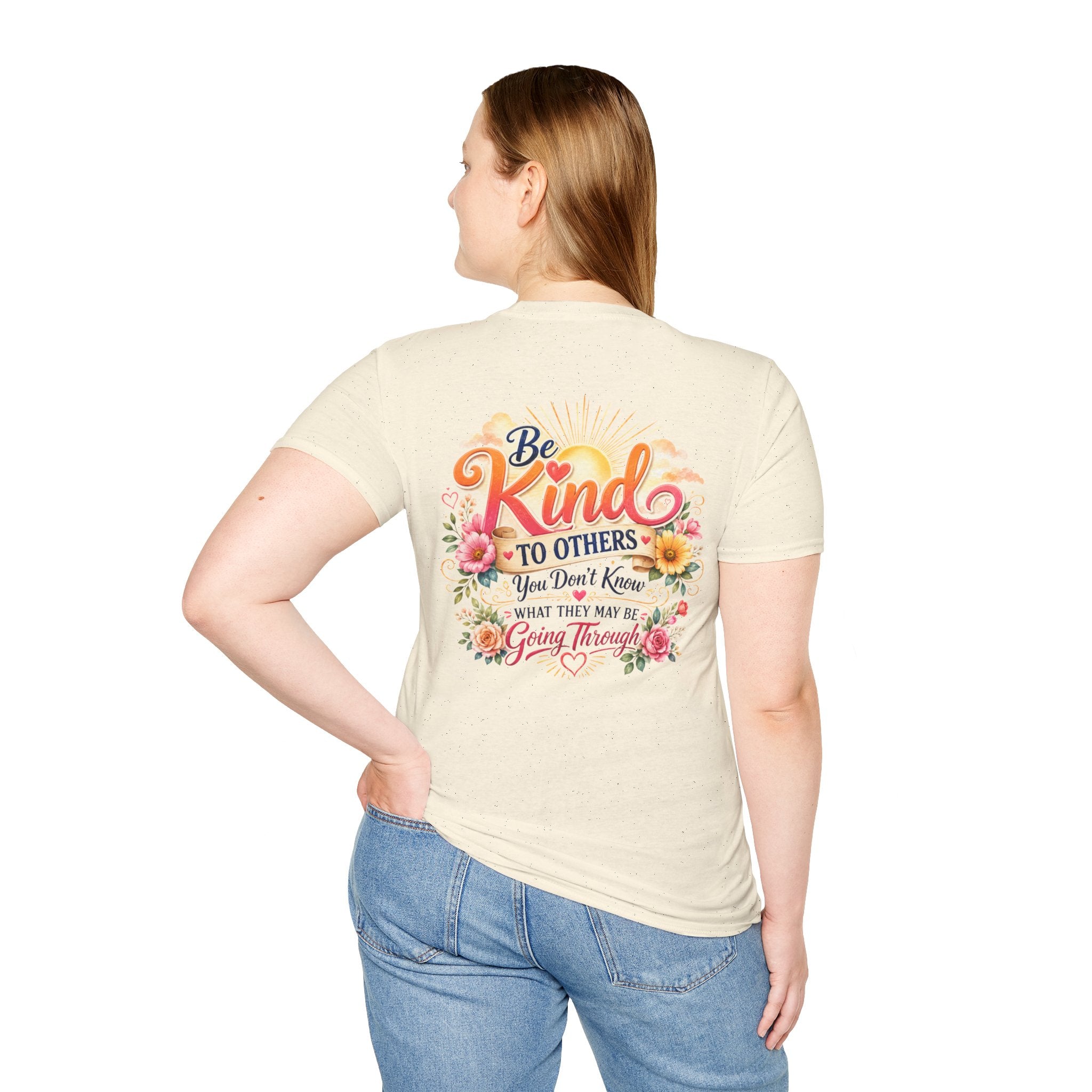 Be Kind Inspirational Unisex Softstyle T-Shirt