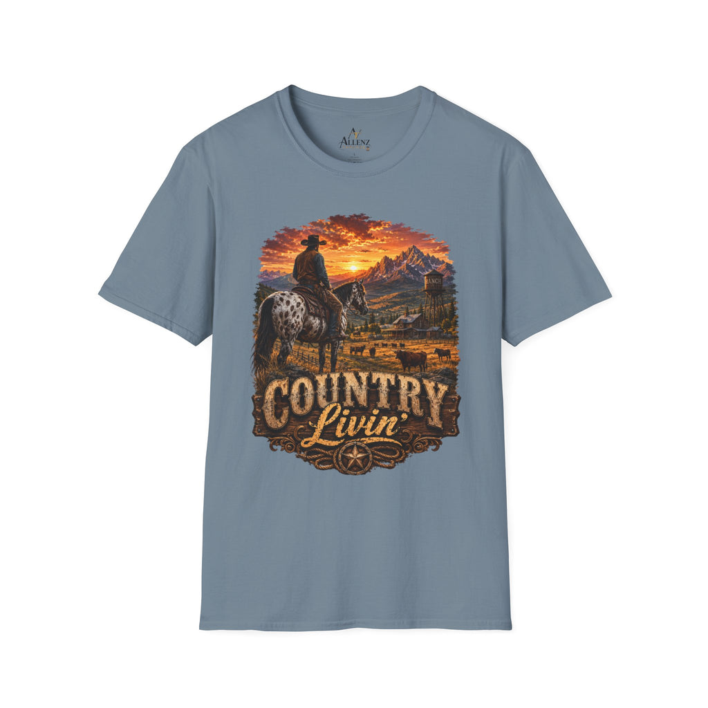 Country Livin' Unisex Softstyle T-Shirt
