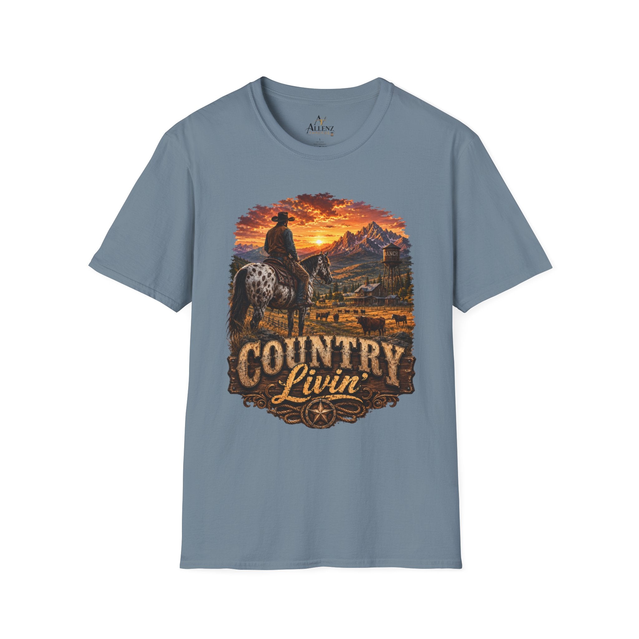 Country Livin' Unisex Softstyle T-Shirt
