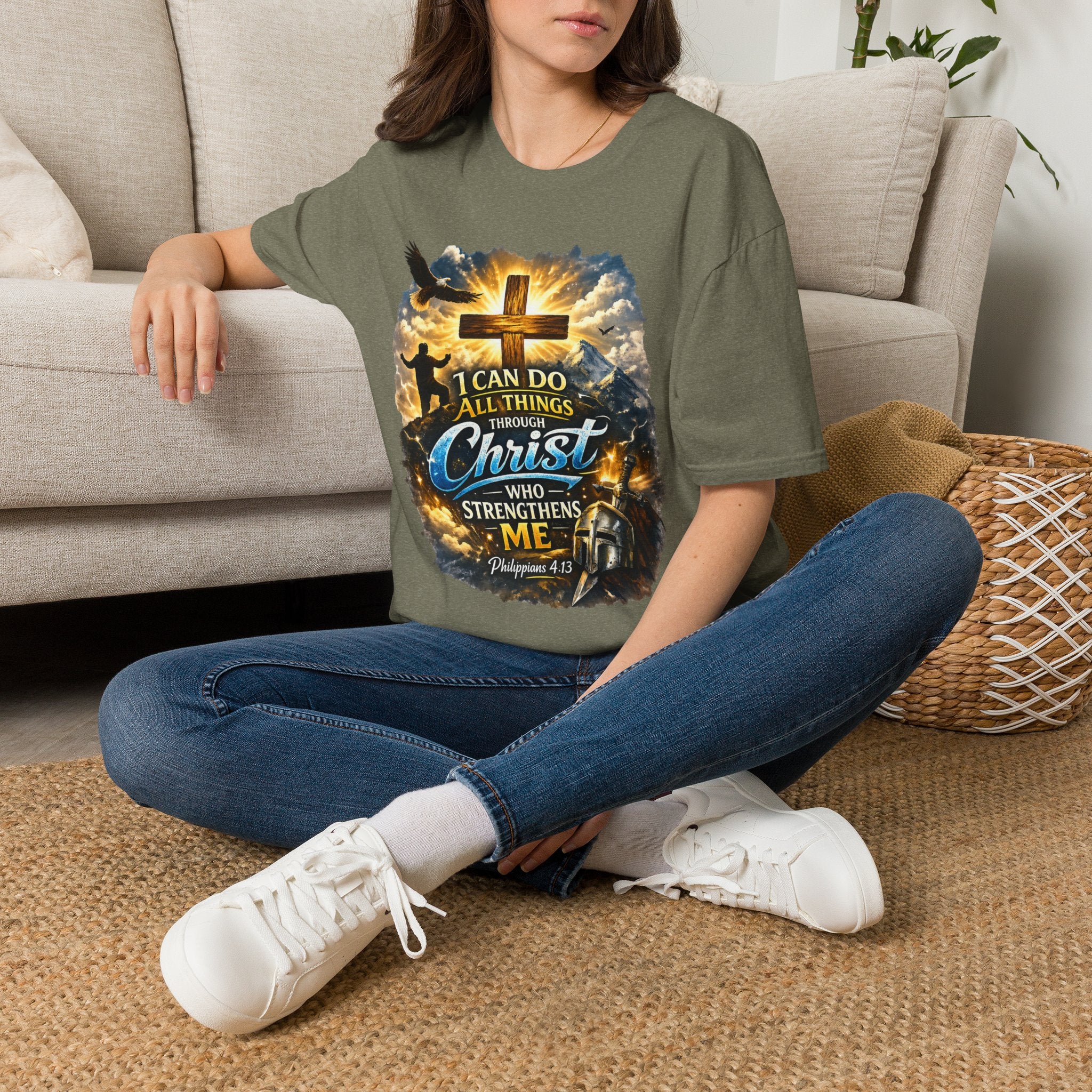 I can do all things through Christ Unisex Softstyle T-Shirt