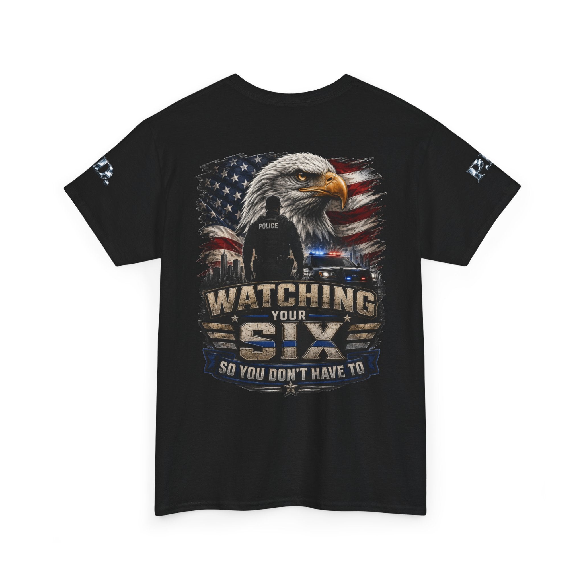 Watching Your Six Unisex Heavy Cotton Tee