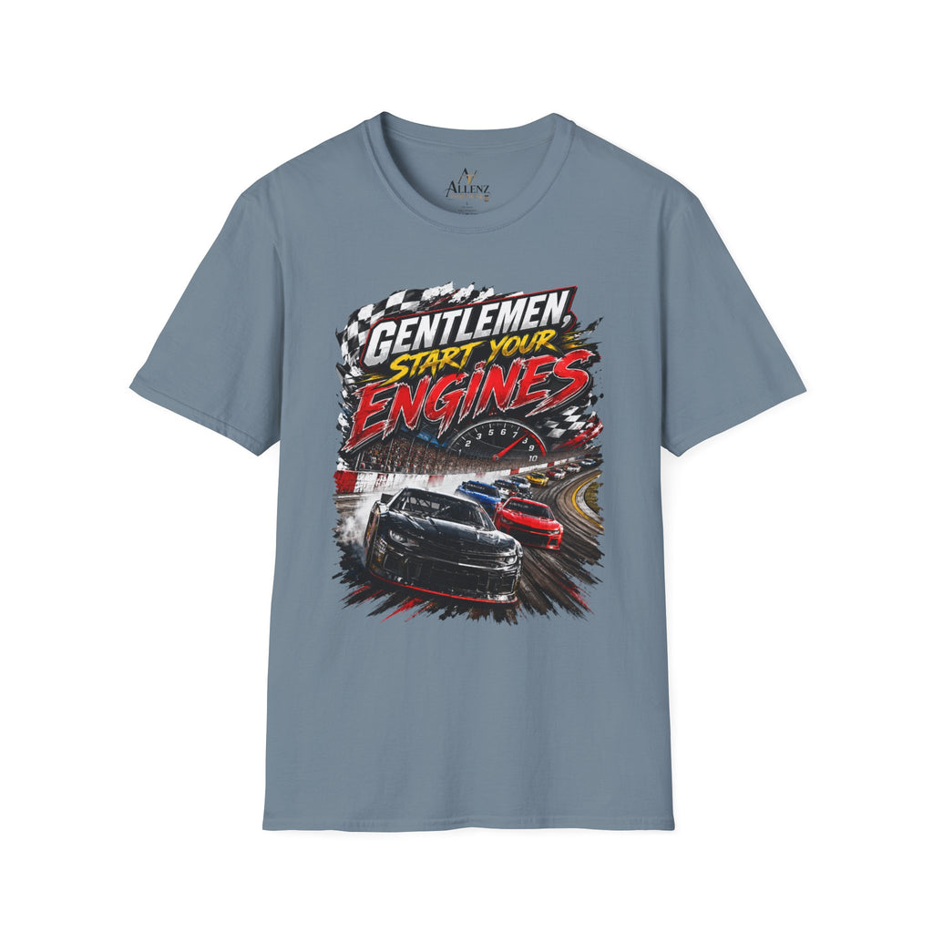 Start Your Engines Racing Unisex Softstyle T-Shirt