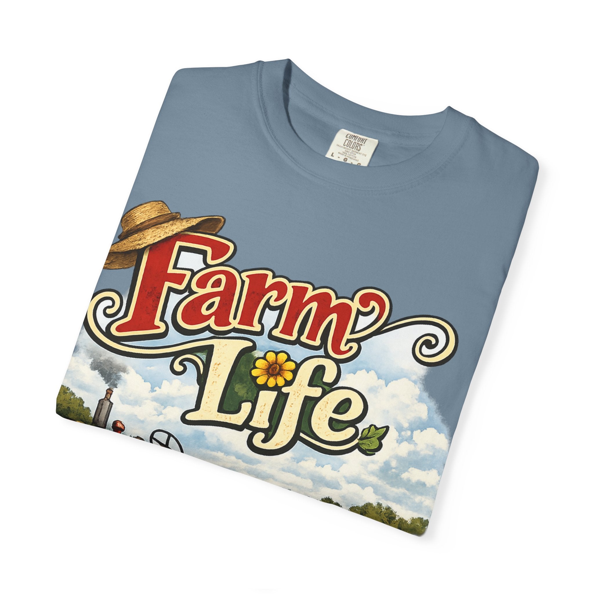 Farm Life T-Shirt — Vintage Tractor Country Graphic Tee