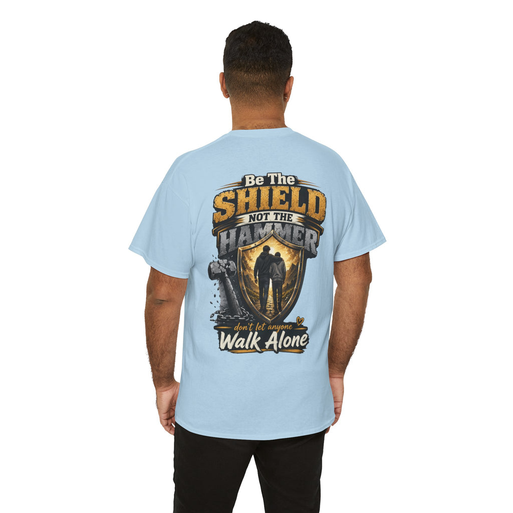 Be The Shield Unisex Heavy Cotton Tee