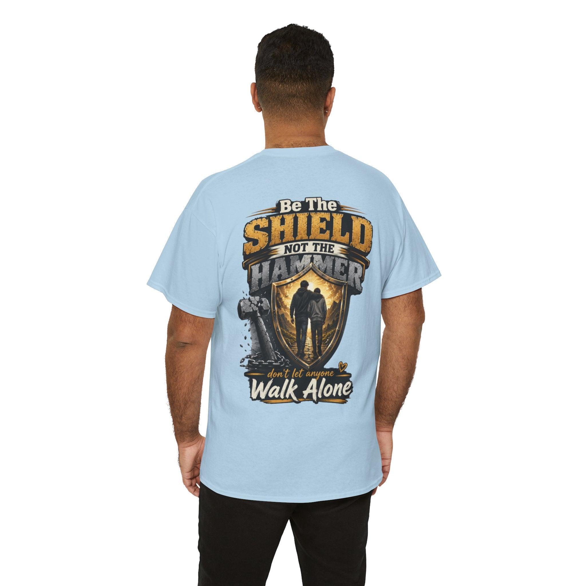 Be The Shield Unisex Heavy Cotton Tee