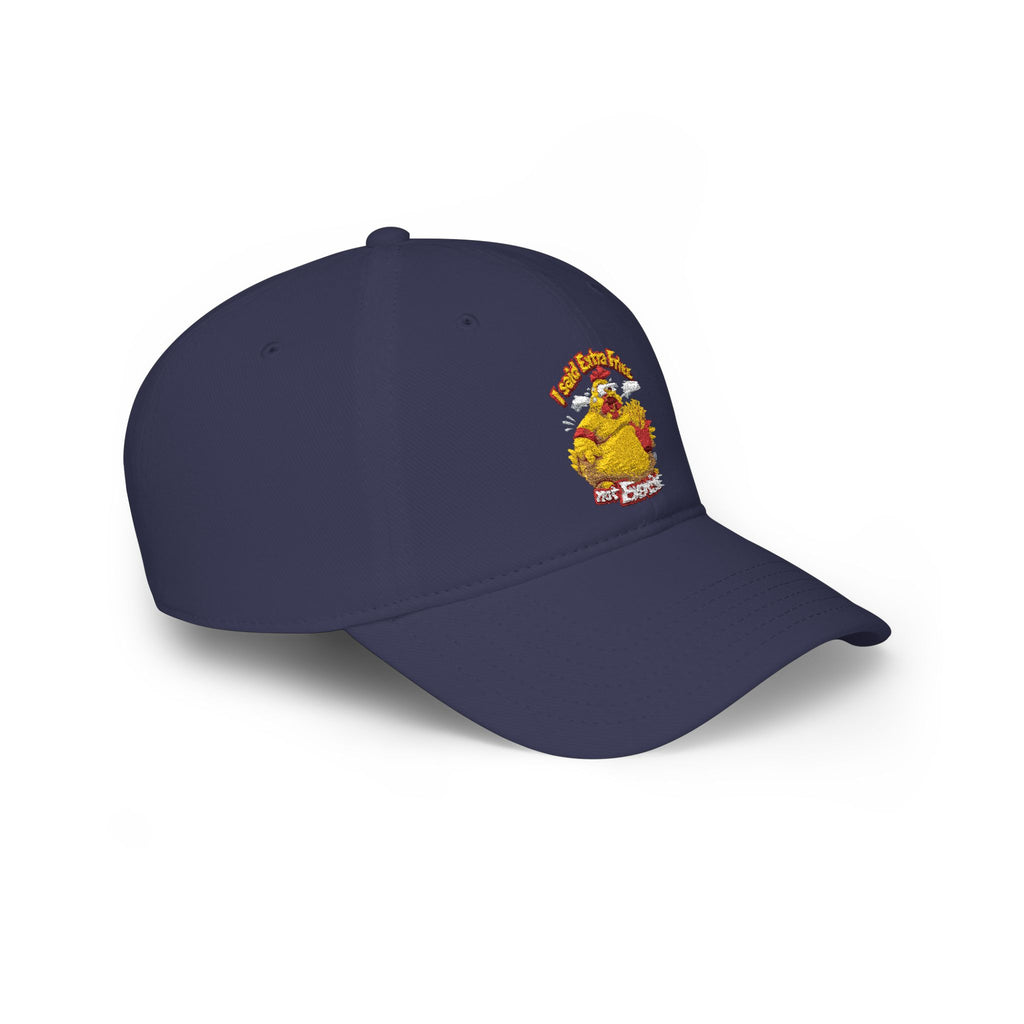 Low Profile Baseball Cap /I said extra fries not exercise