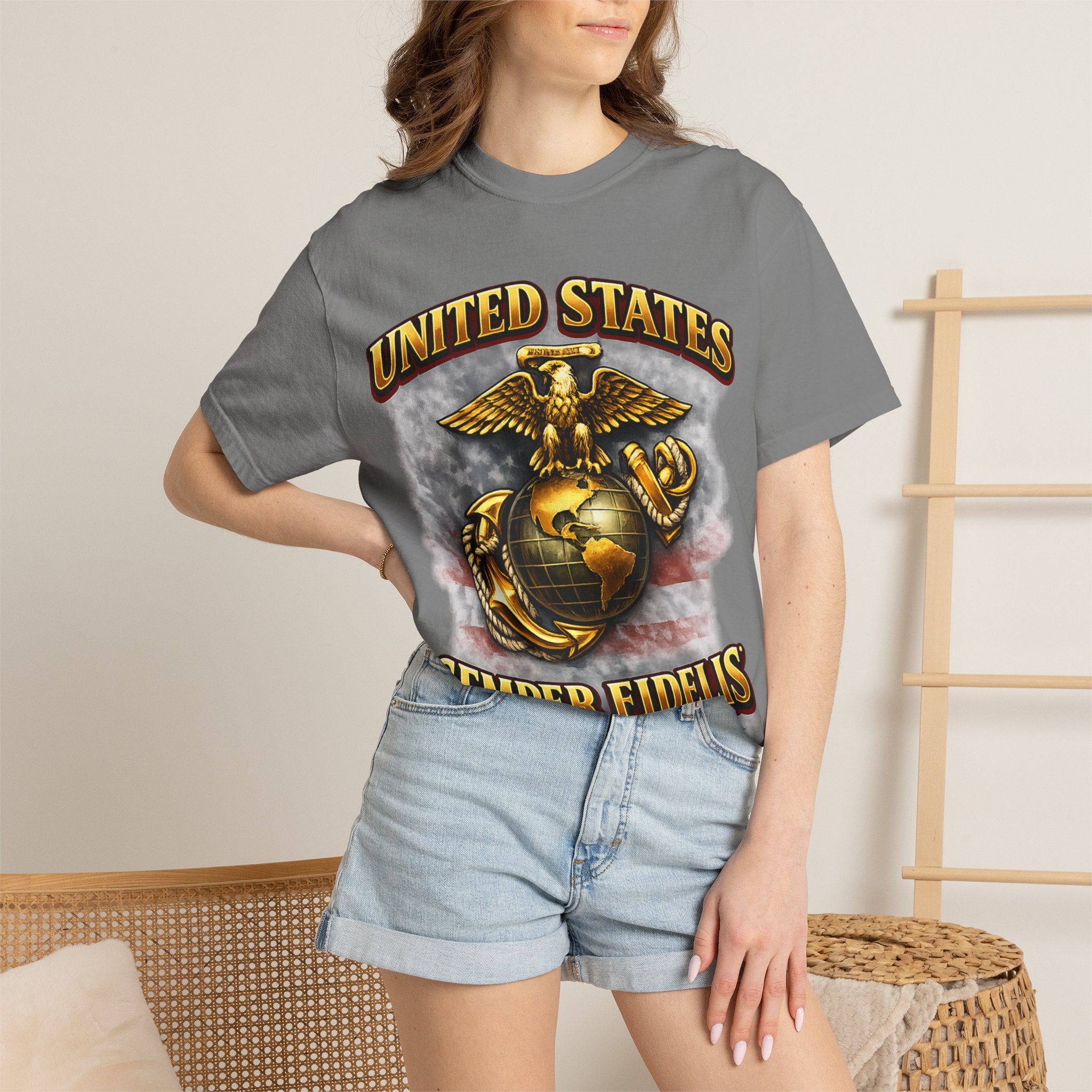 T-Shirt — United States Marines Semper Fidelis