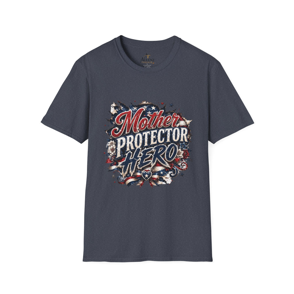 Mother Protector Hero Unisex Softstyle T-Shirt