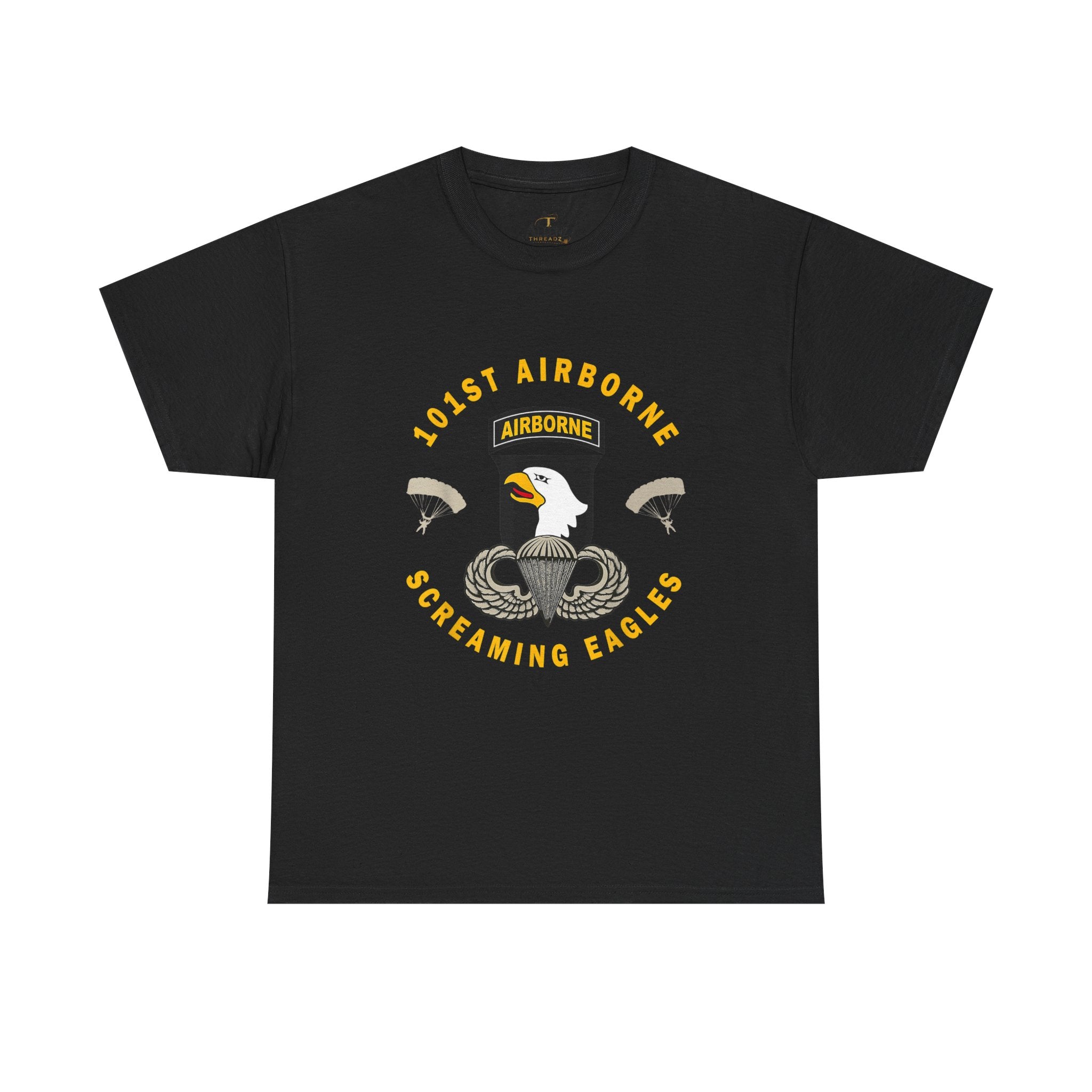 Unisex Heavy Cotton Tee 🦅 101st Airborne “Screaming Eagles” Veteran