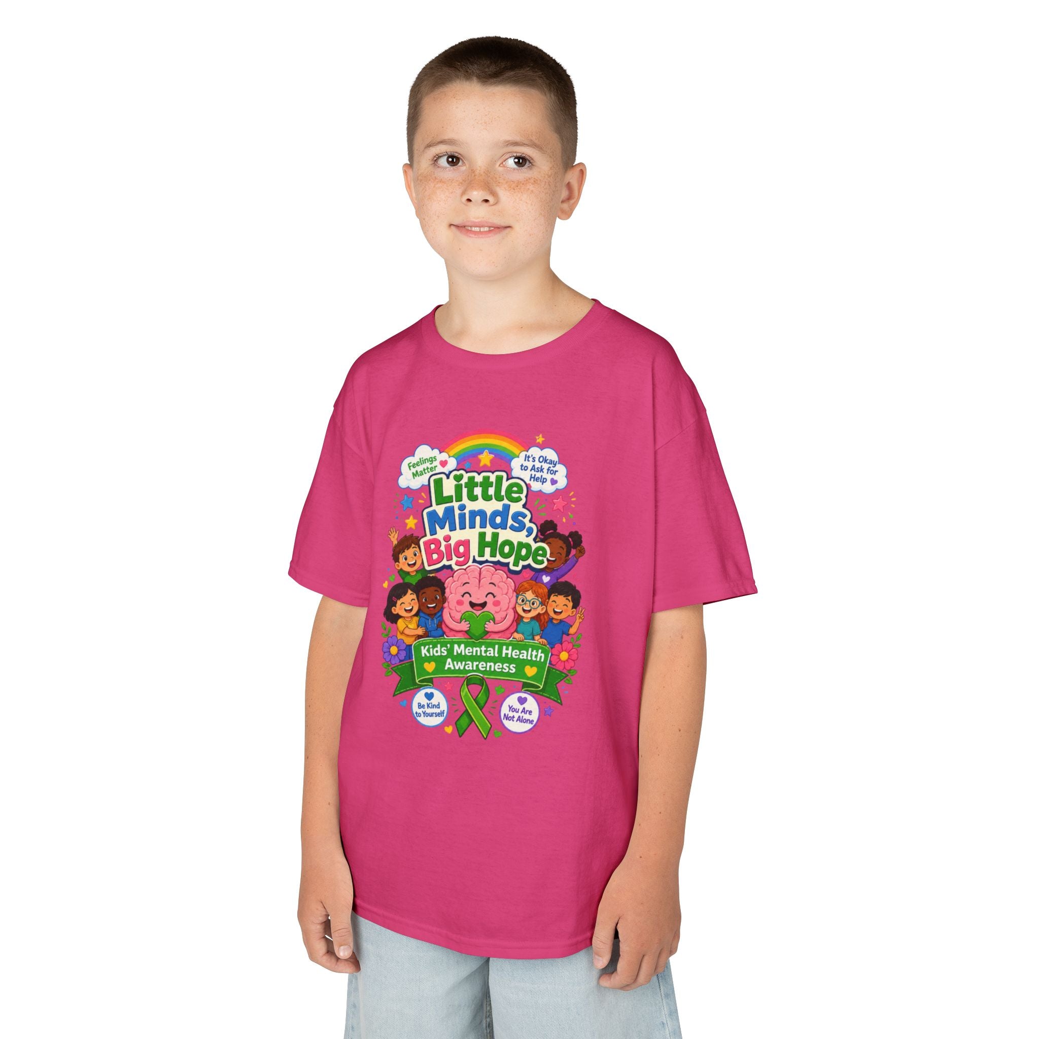 Little Minds Mental Health Kids Heavy Cotton™ Tee