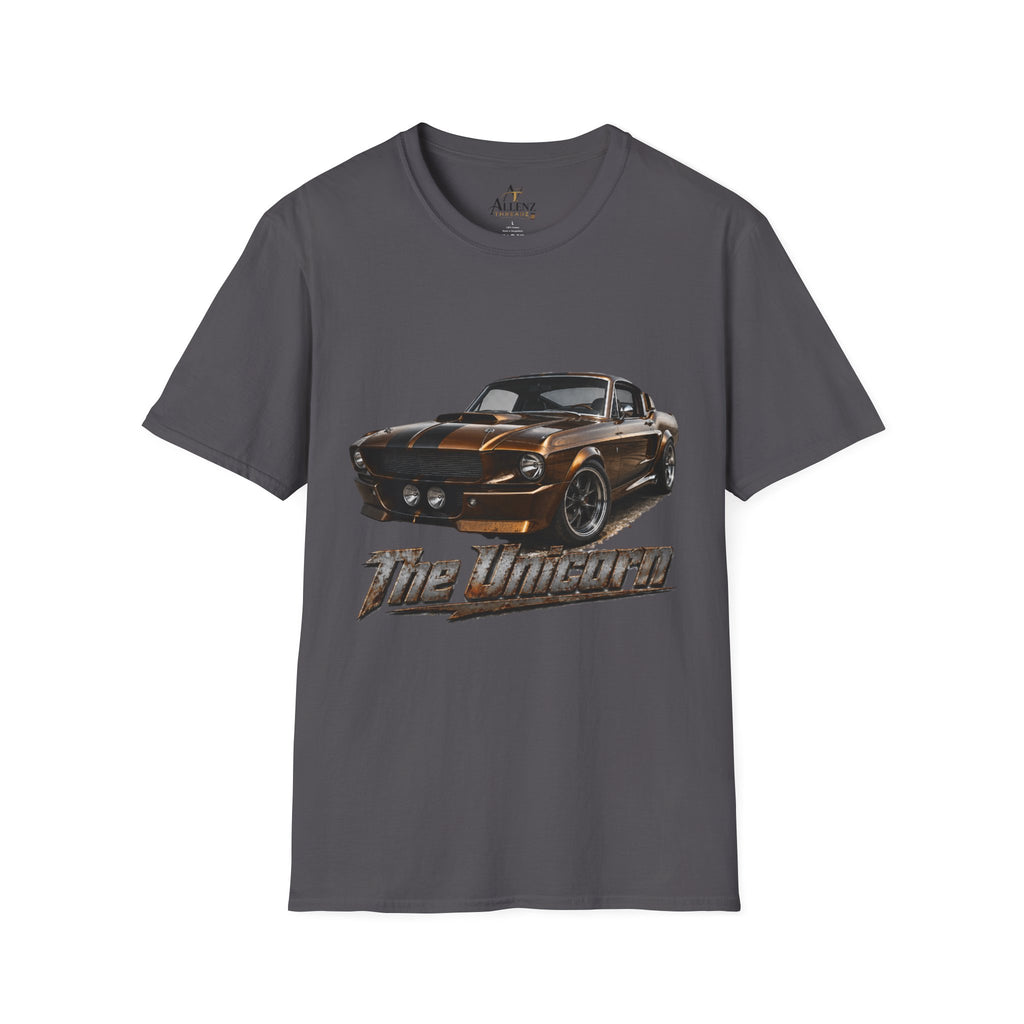 The Unicorn 67 Mustang Unisex Softstyle T-Shirt