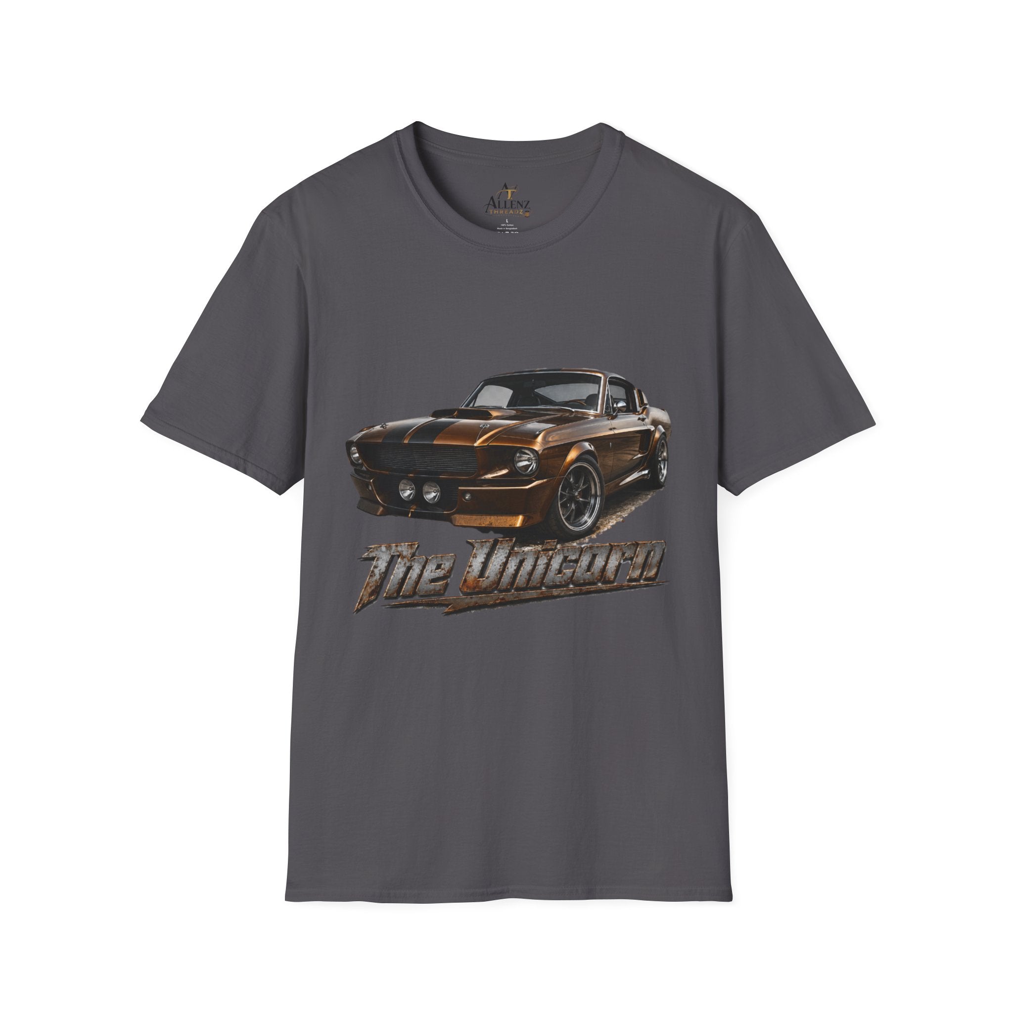 The Unicorn 67 Mustang Unisex Softstyle T-Shirt