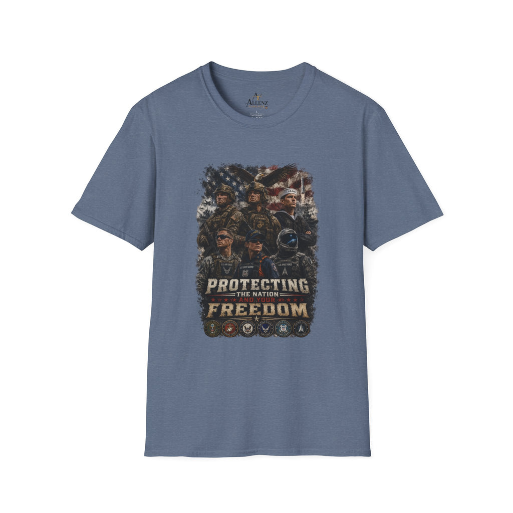 Protecting the Nation Unisex Softstyle T-Shirt