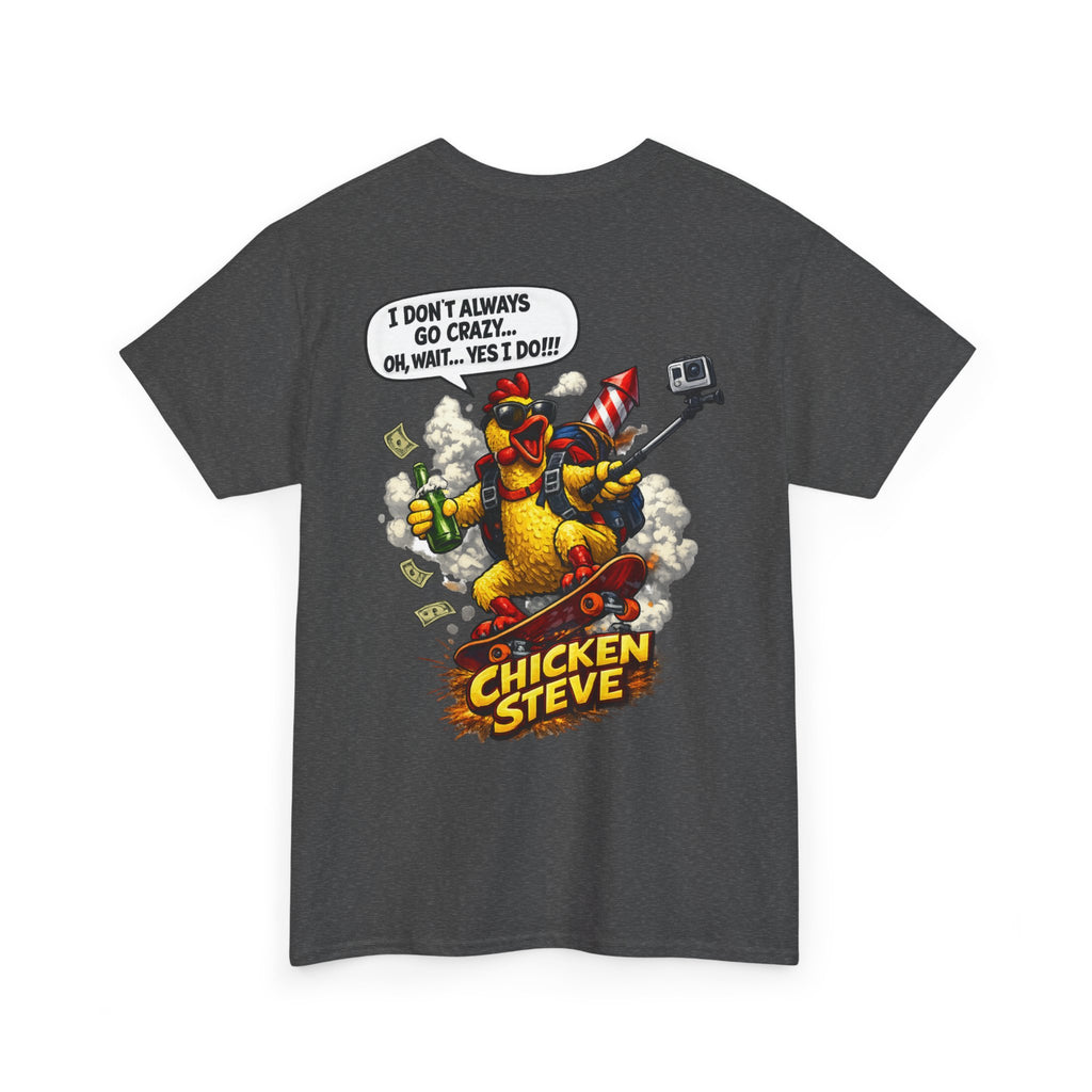 Unisex Heavy Cotton Tee    Chicken Steve's Adventures