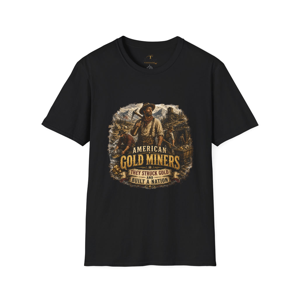 American Gold Miners Unisex Softstyle T-Shirt