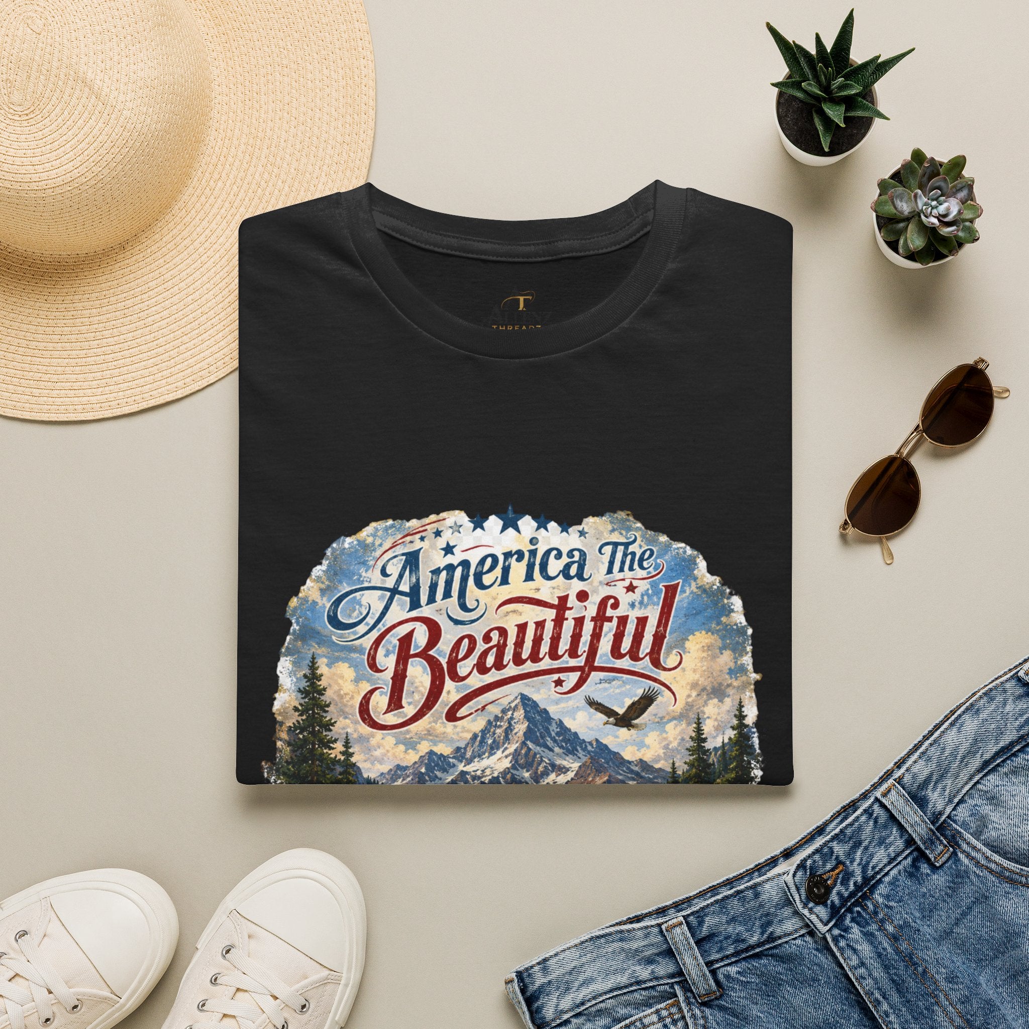 America the Beautiful Unisex Softstyle T-Shirt
