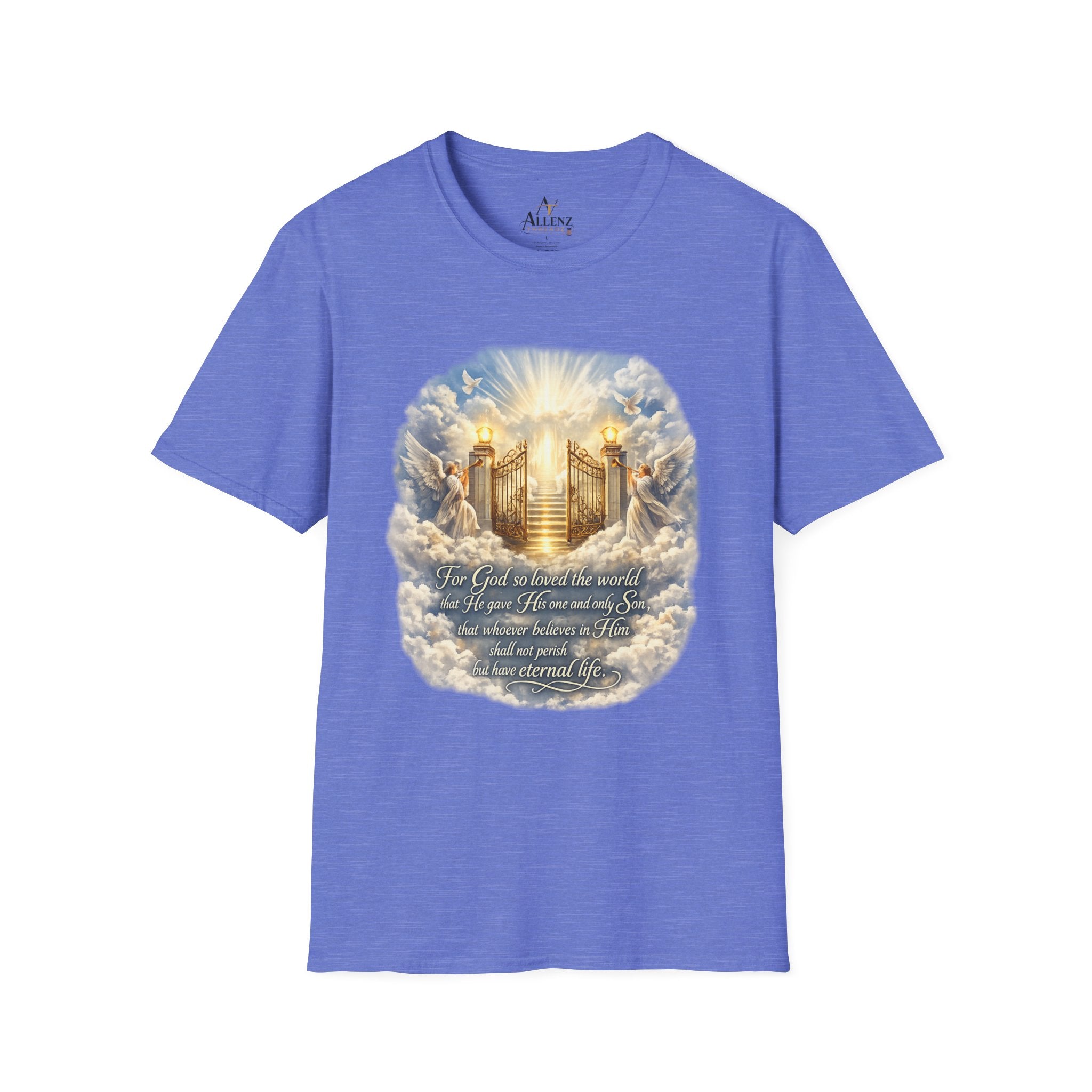 Heavenly Gates T‑Shirt — Inspirational Christian Faith Graphic Tee