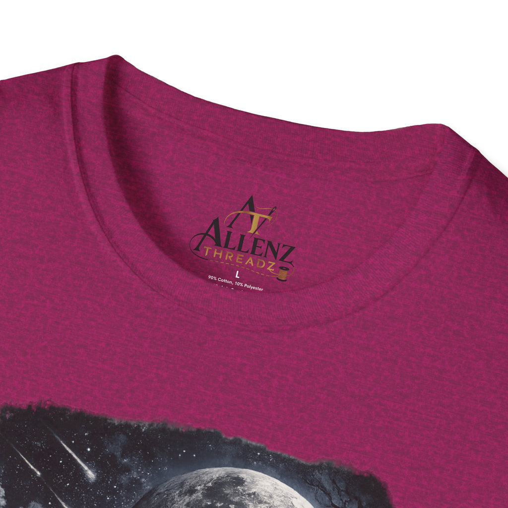 Fantasy Moonlit Wolves T-Shirt — Gothic Werewolf Night Scene