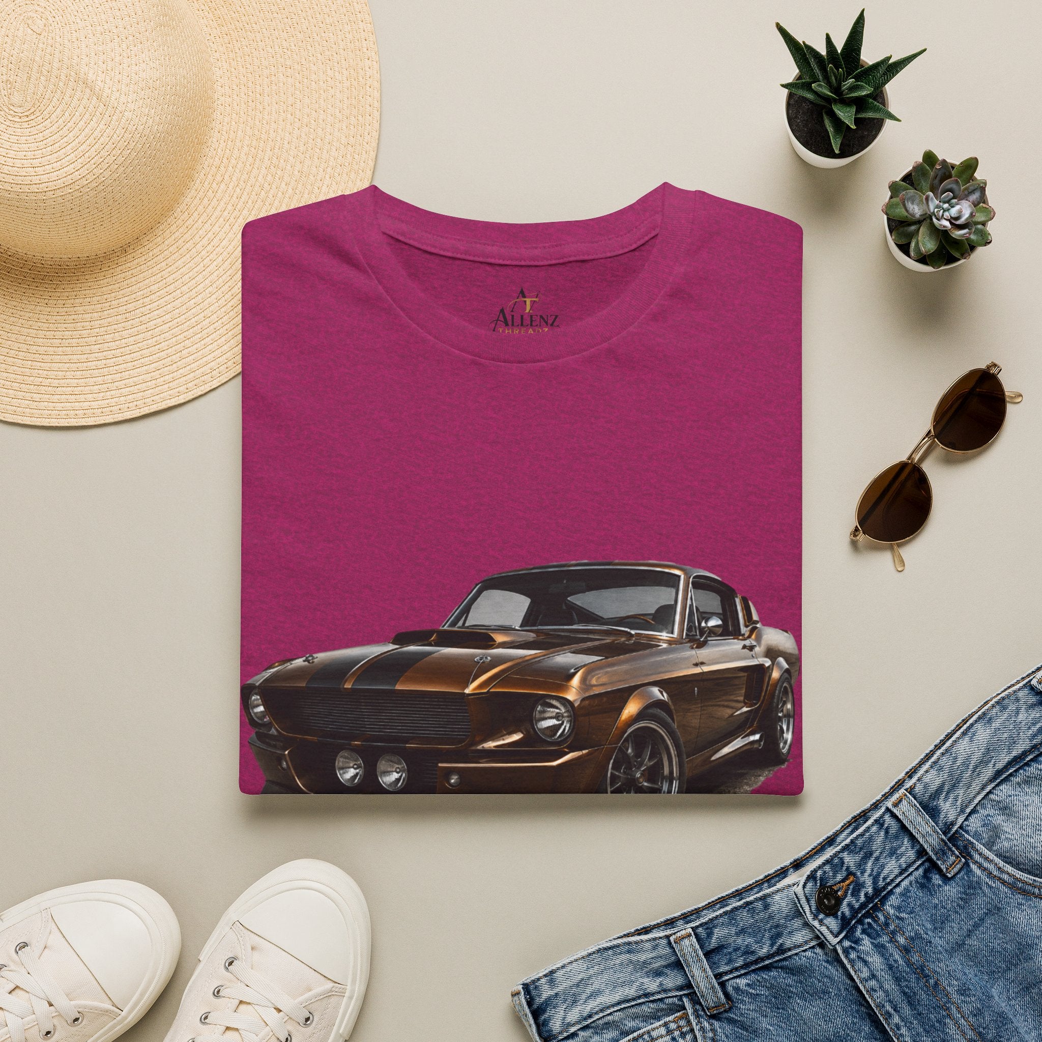 The Unicorn 67 Mustang Unisex Softstyle T-Shirt