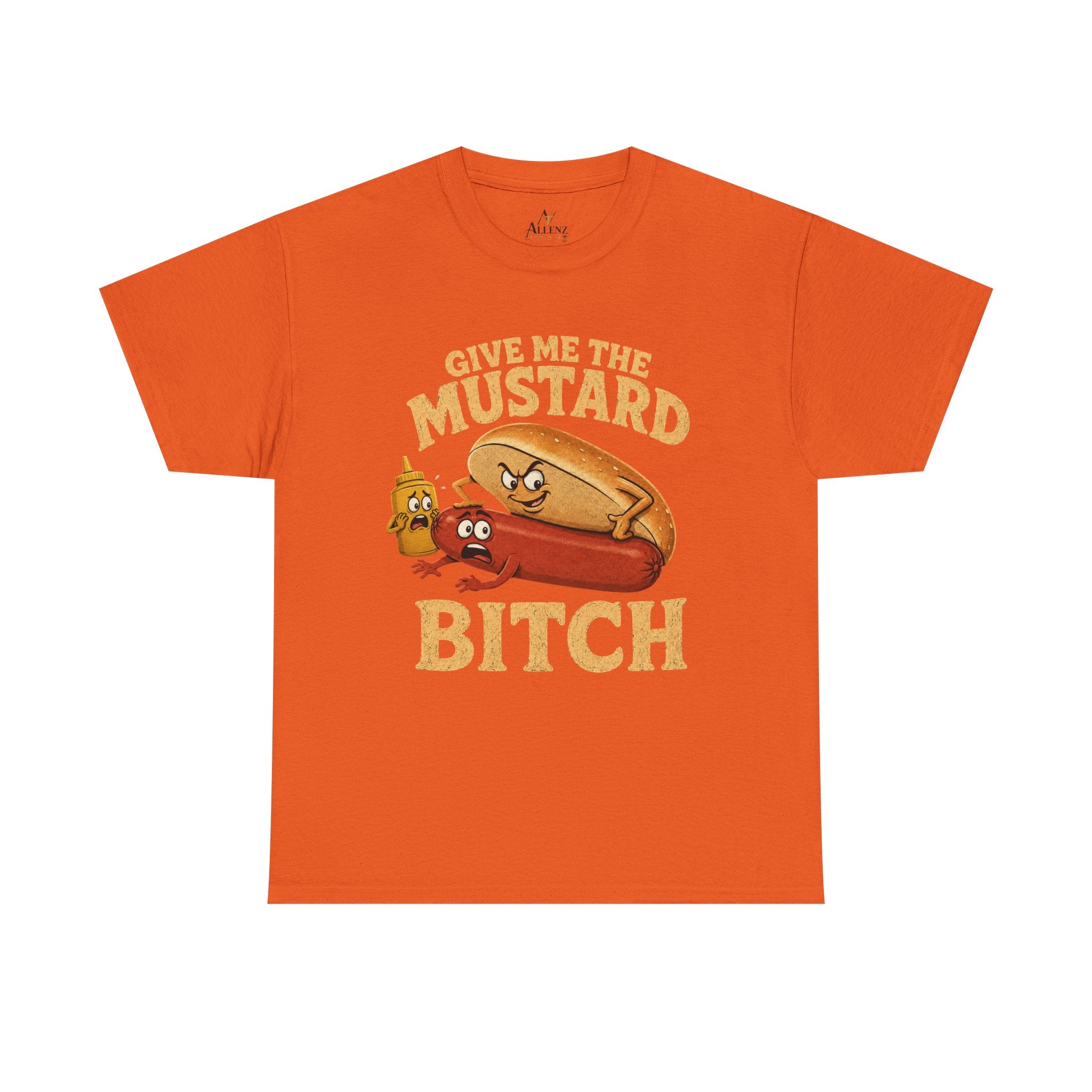 Give me the Mustard Unisex Heavy Cotton Tee