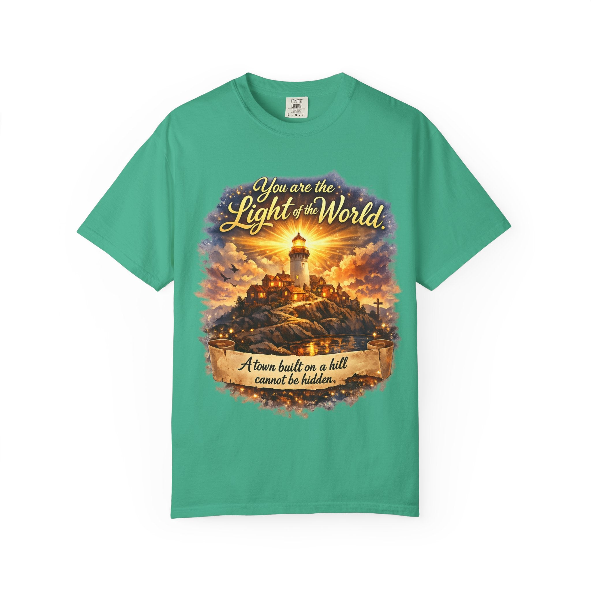 You Are the Light of the World T-Shirt — Lighthouse Faith Graphic Tee