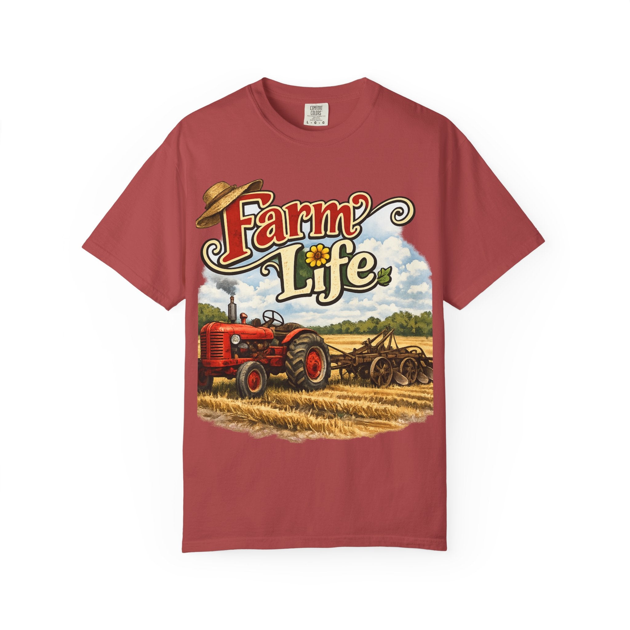 Farm Life T-Shirt — Vintage Tractor Country Graphic Tee