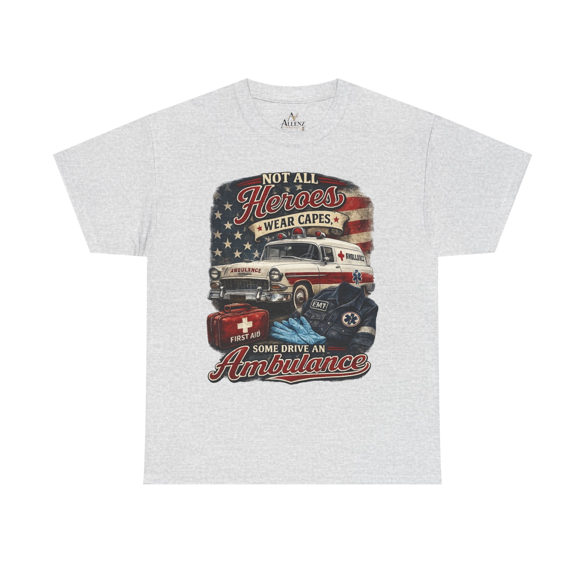 Ambulance Hero Unisex Heavy Cotton Tee