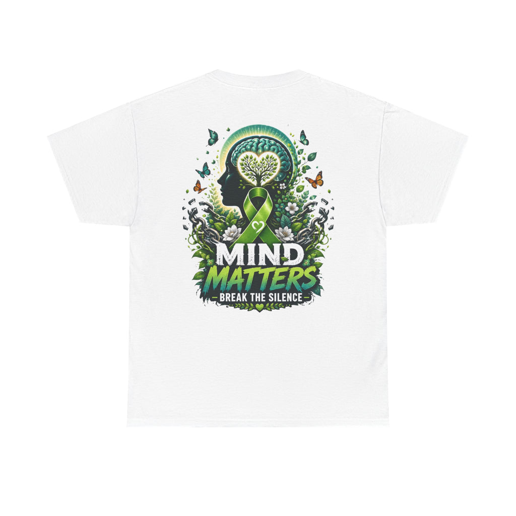 Break the Silence Mental Health Unisex Heavy Cotton Tee