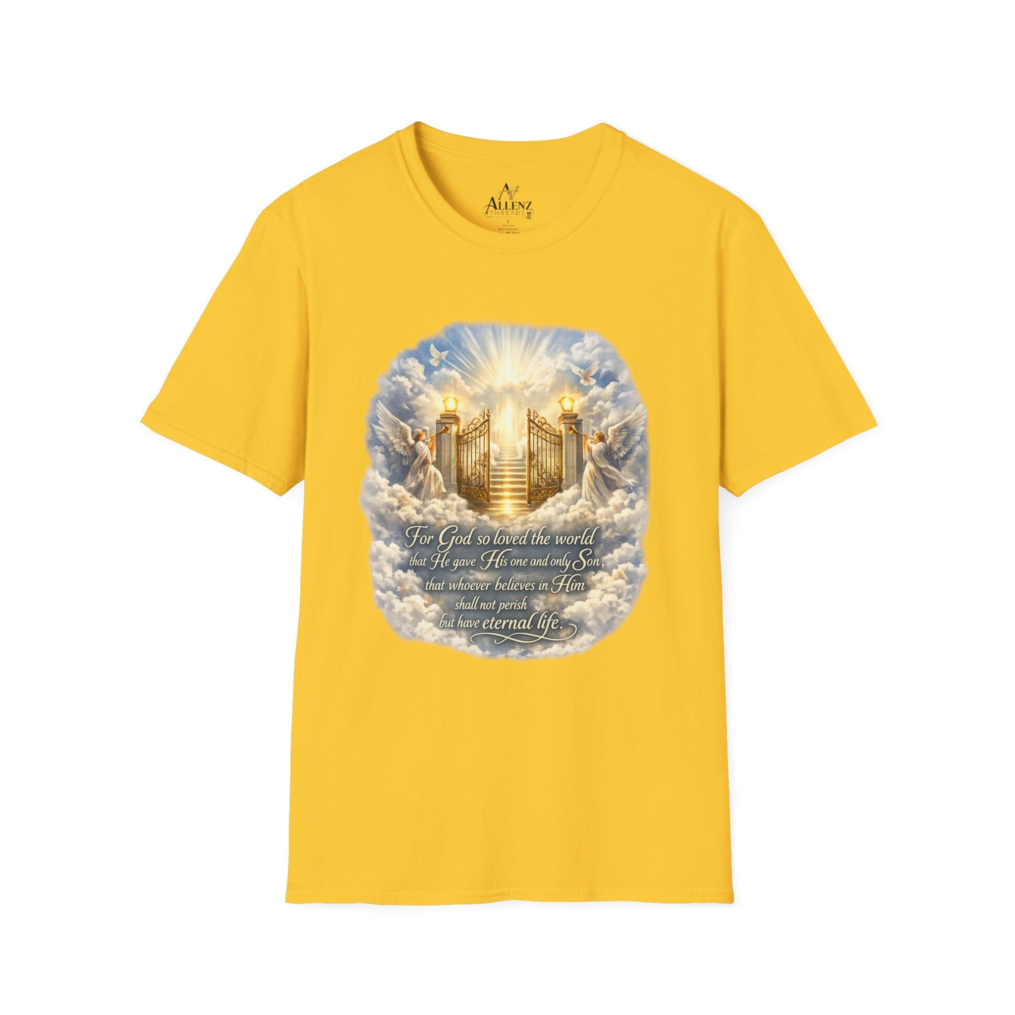 Heavenly Gates T‑Shirt — Inspirational Christian Faith Graphic Tee