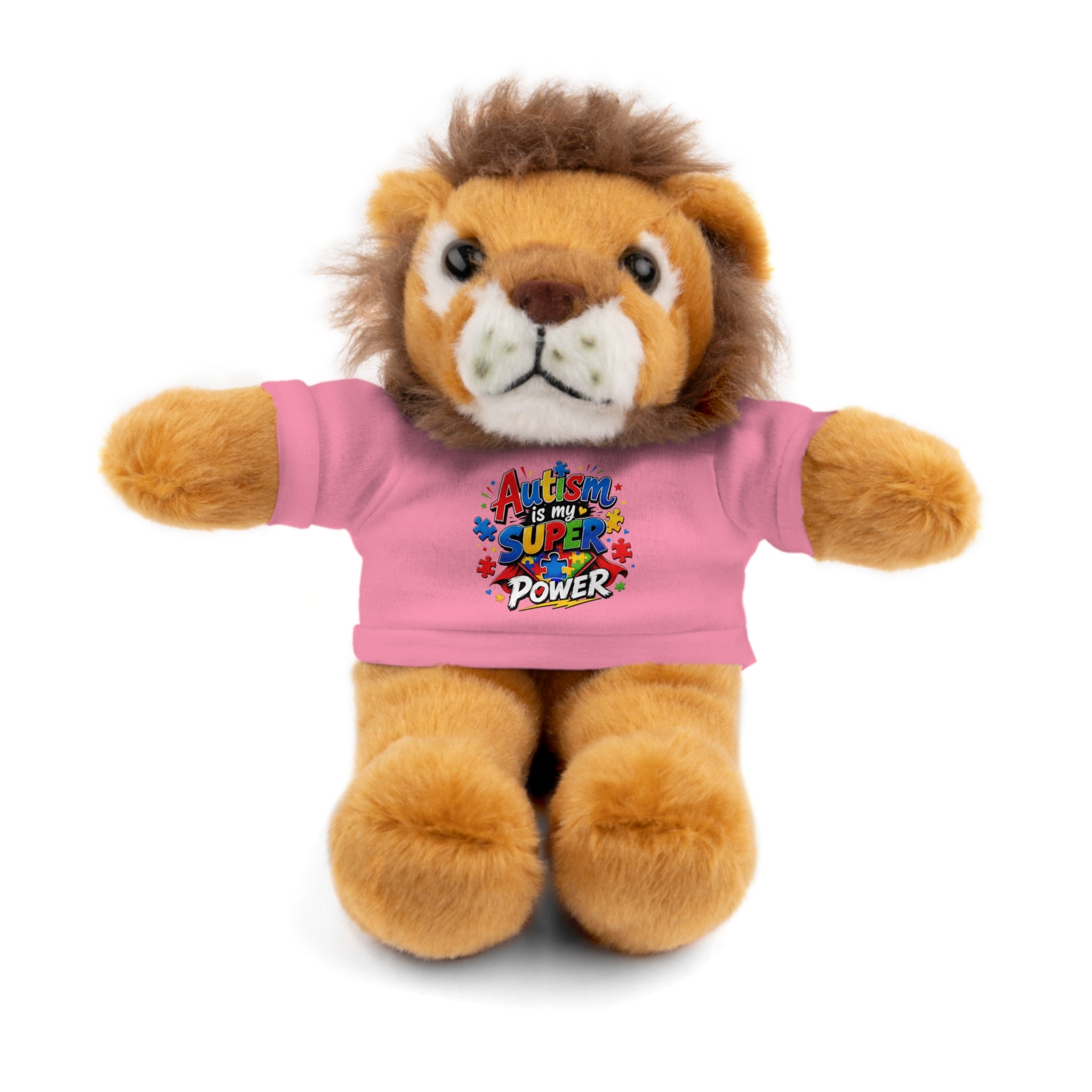 Kids Stuffed Animal with Autism T-Shirt