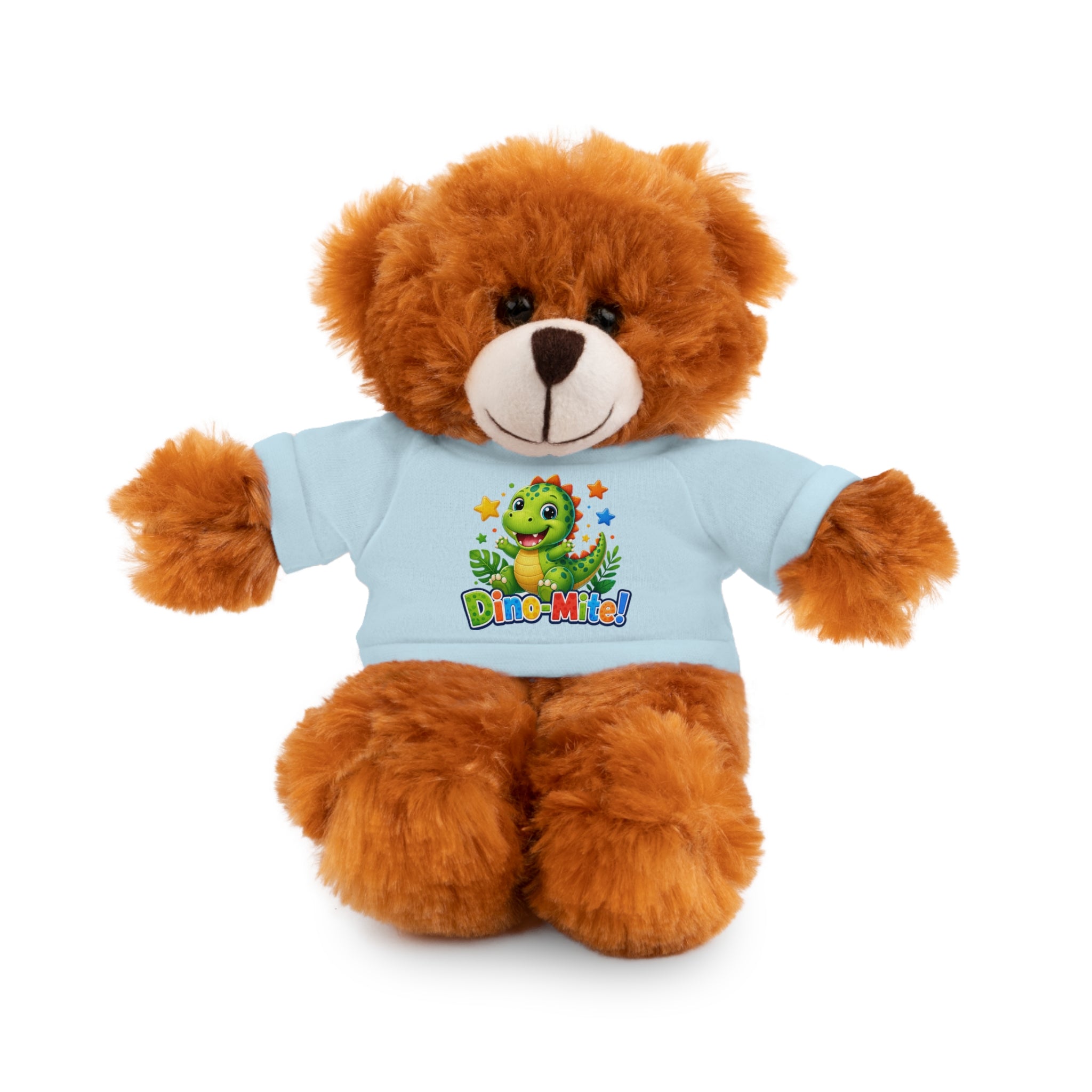 Kids Stuffed Animal with Dino-Mite T-Shirt