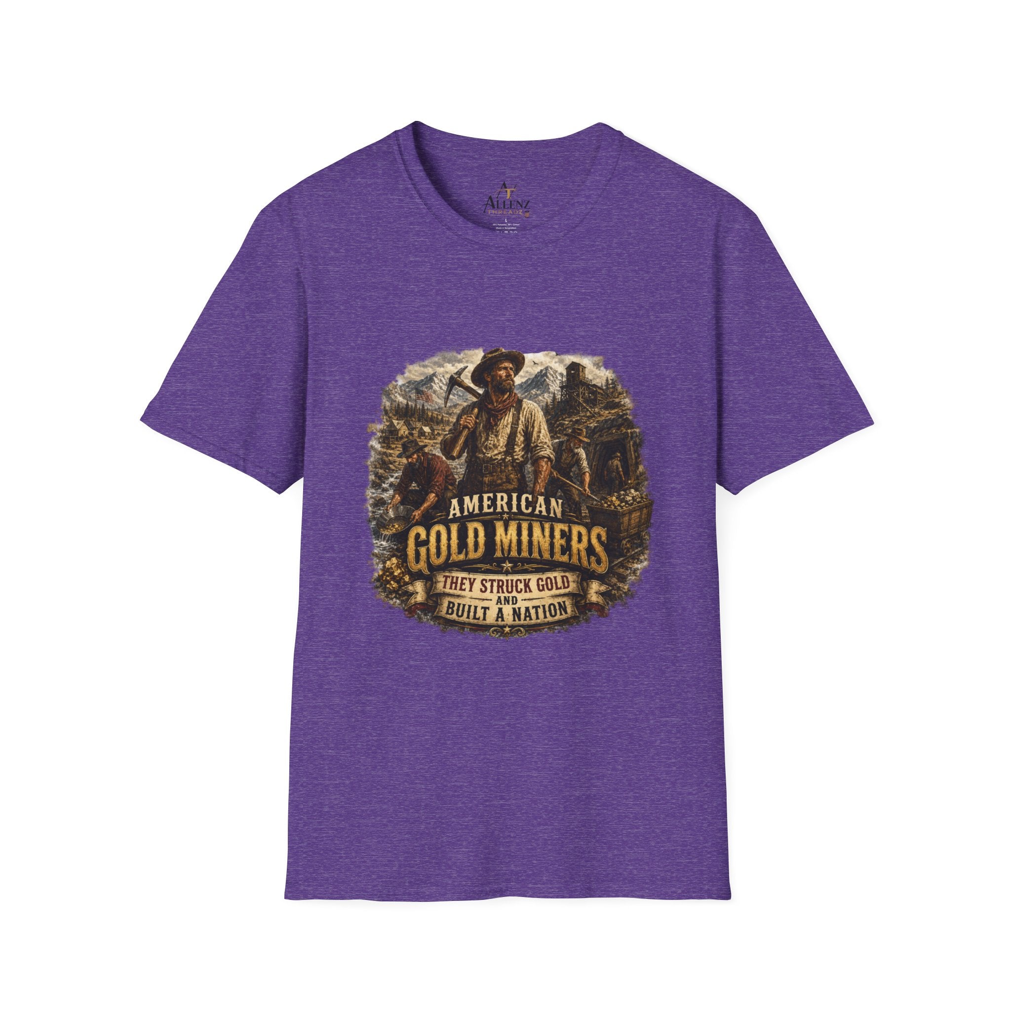 American Gold Miners Unisex Softstyle T-Shirt