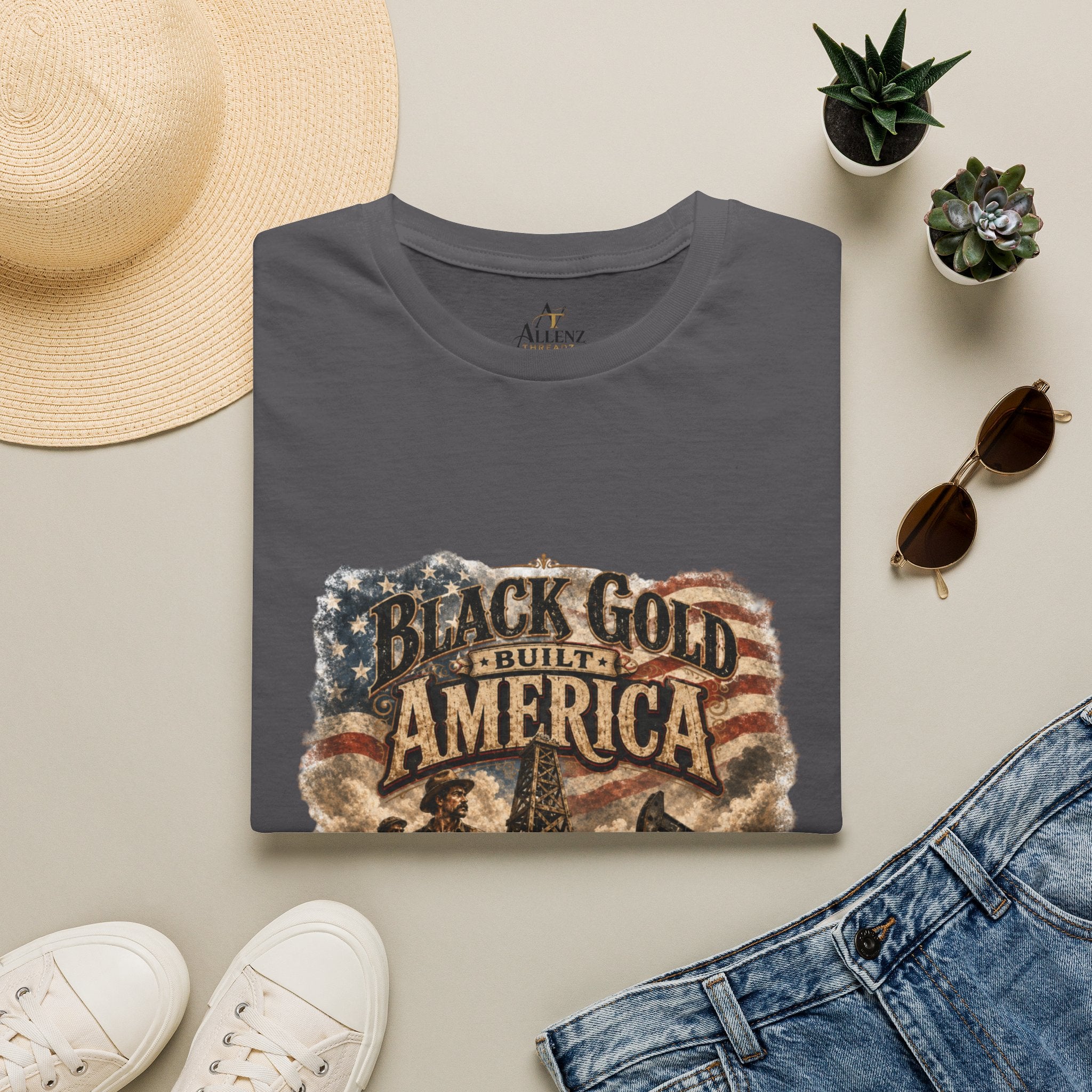 Black Gold Unisex Softstyle T-Shirt