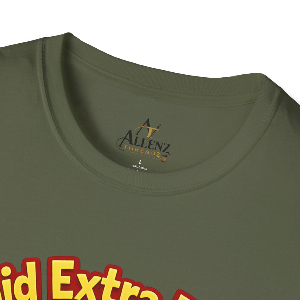 T-Shirt — “I Said Extra Fries, Not Exercise” Funny Chicken Graphic Tee