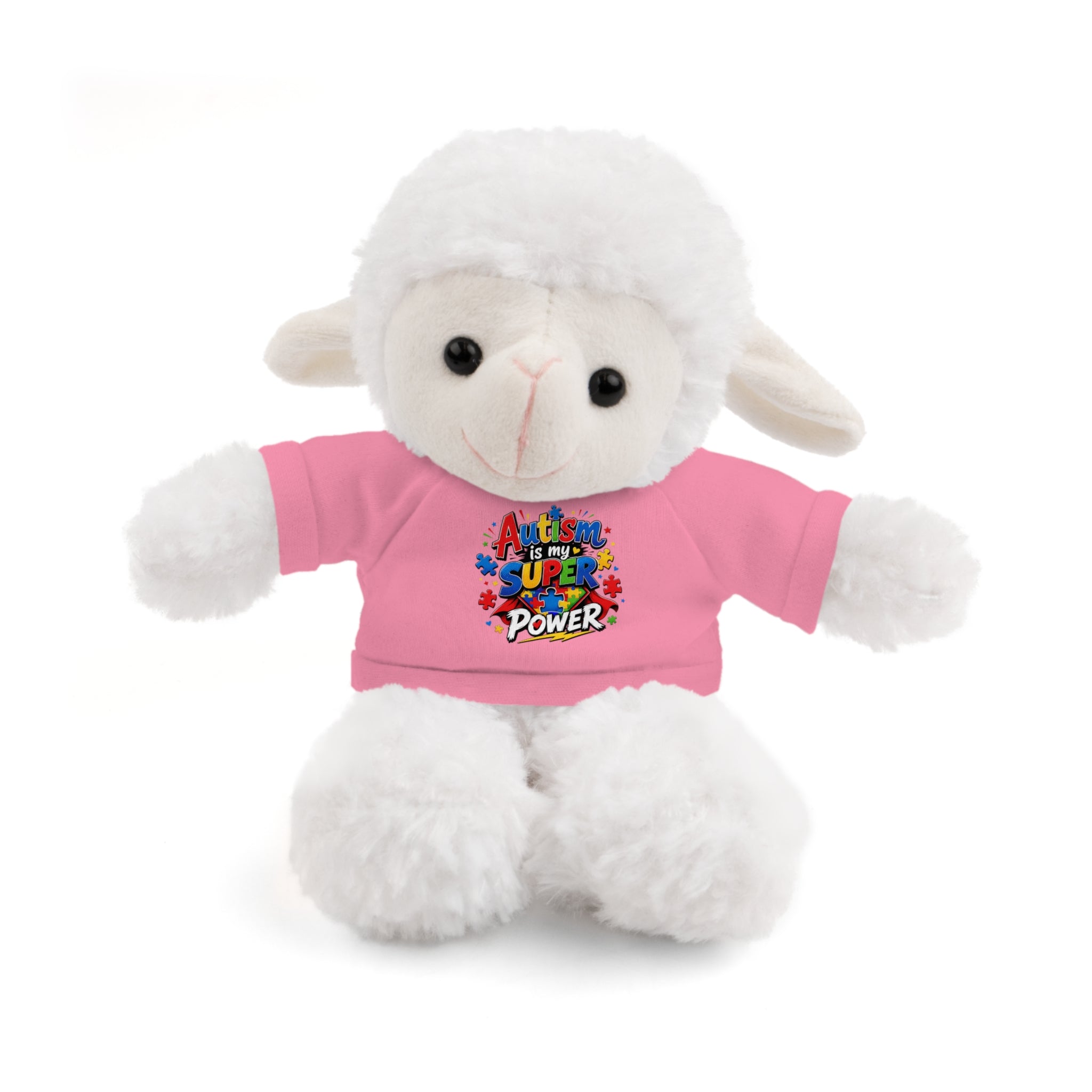 Kids Stuffed Animal with Autism T-Shirt
