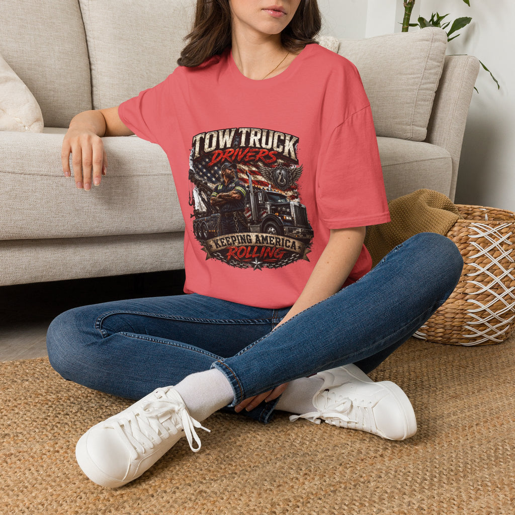 Tow Truck Driver Unisex Softstyle T-Shirt