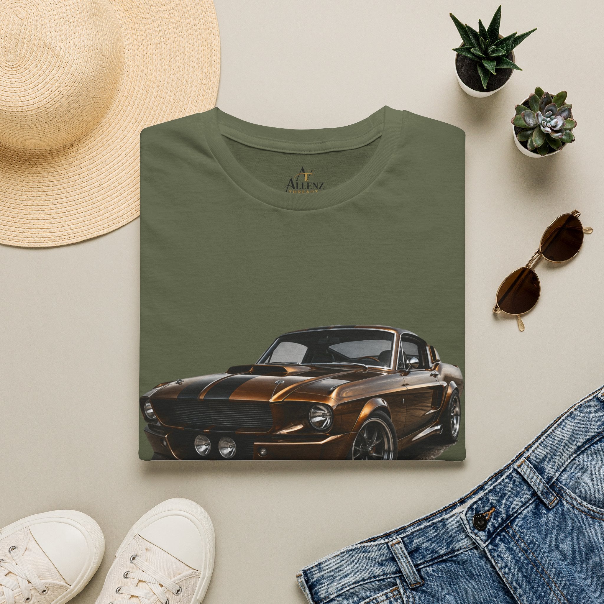 The Unicorn 67 Mustang Unisex Softstyle T-Shirt