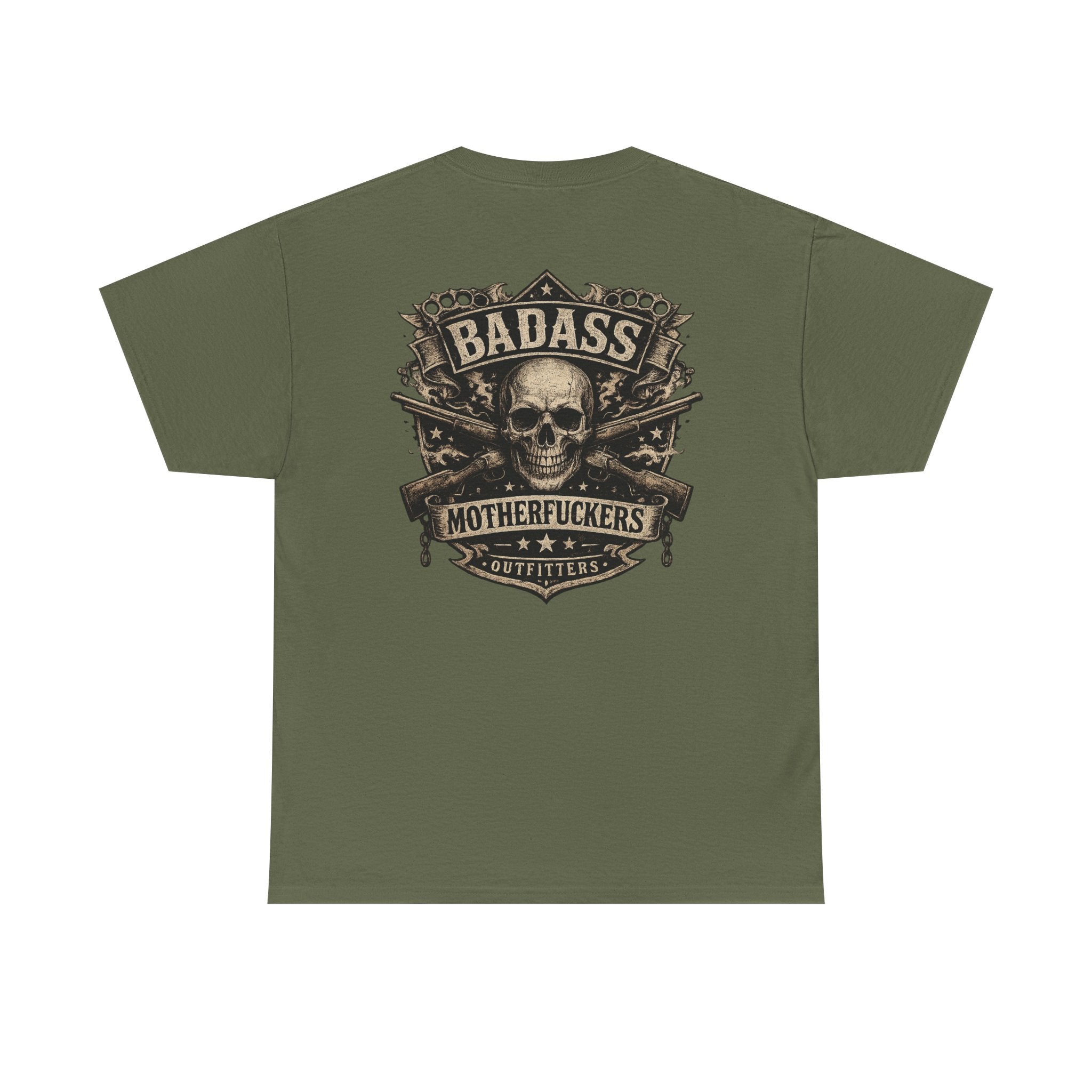 Badass Motherfu.....outfitters Unisex Heavy Cotton Tee